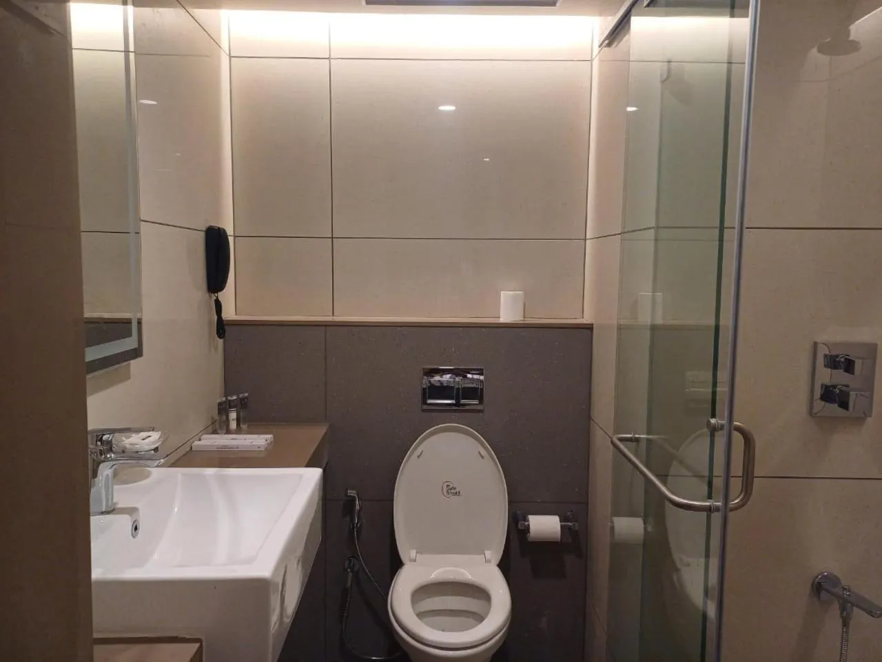 Bathroom in Hotel Raai Hosur
