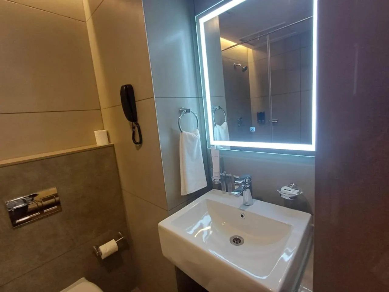 Bathroom in Hotel Raai Hosur