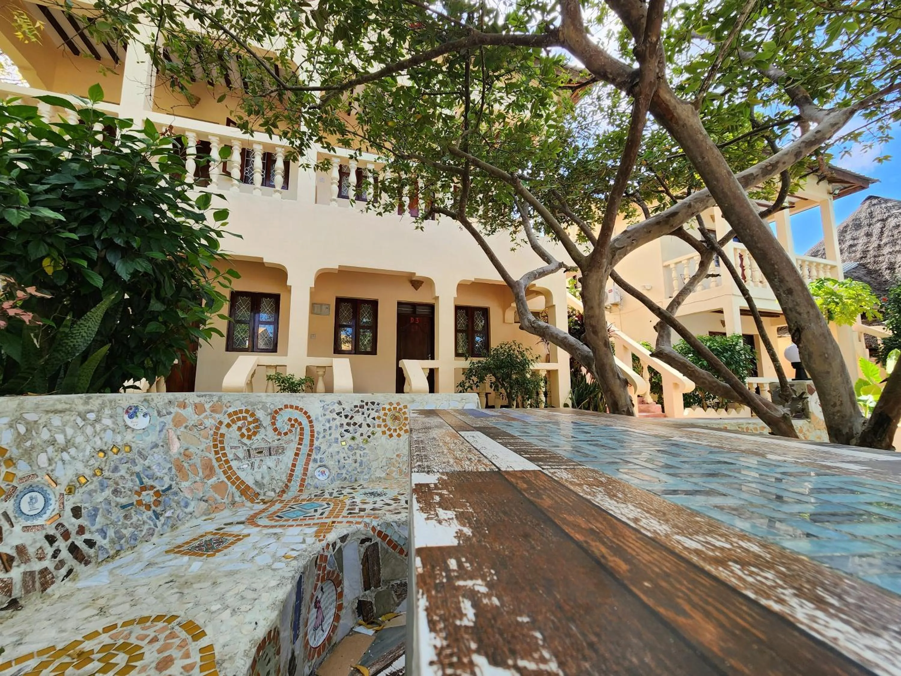 sunbed in Seagull Nungwi Resort