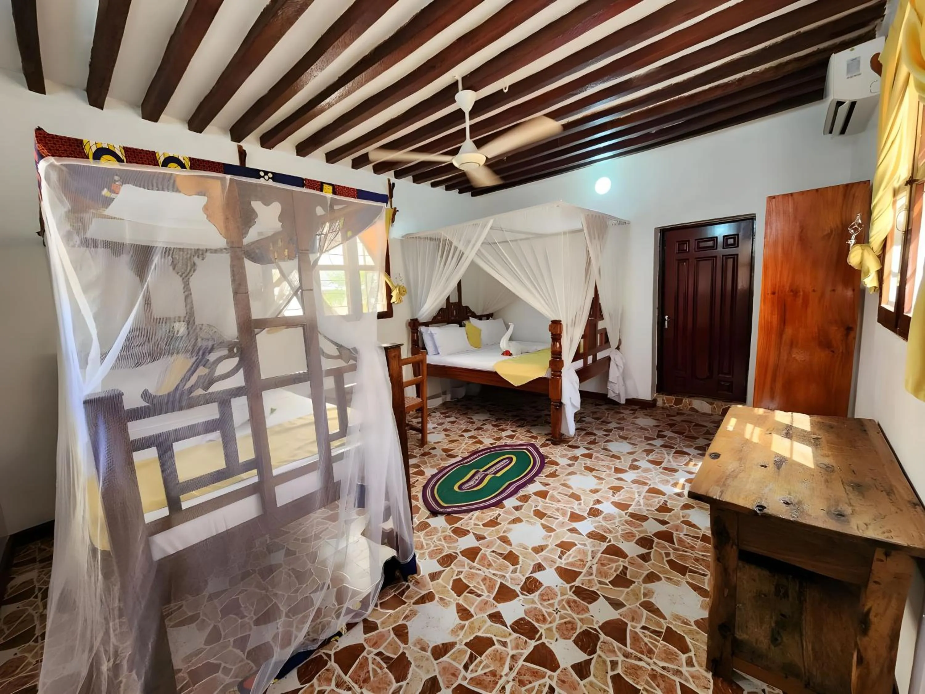 Bedroom, Bed in Seagull Nungwi Resort