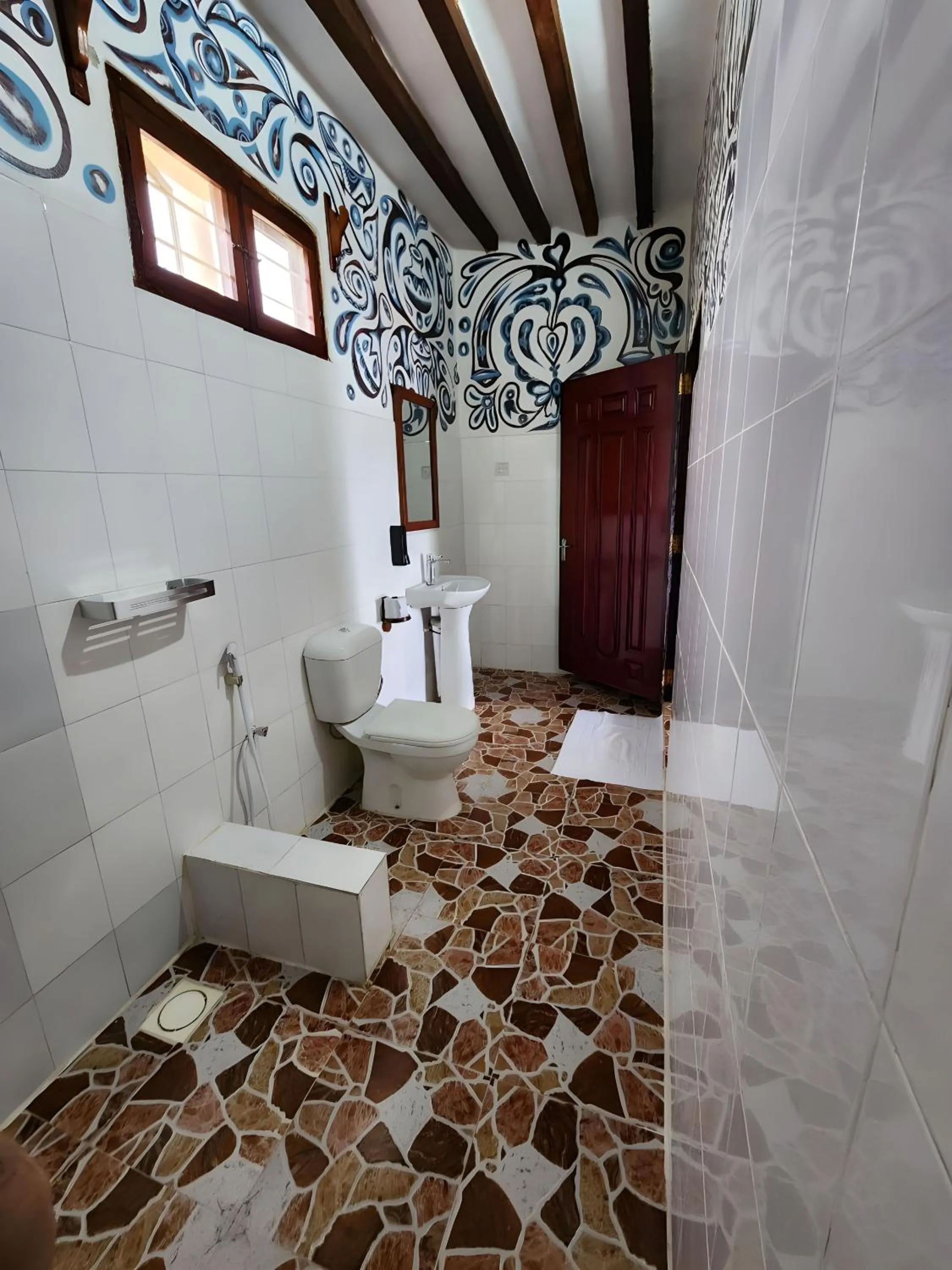 Bathroom in Seagull Nungwi Resort