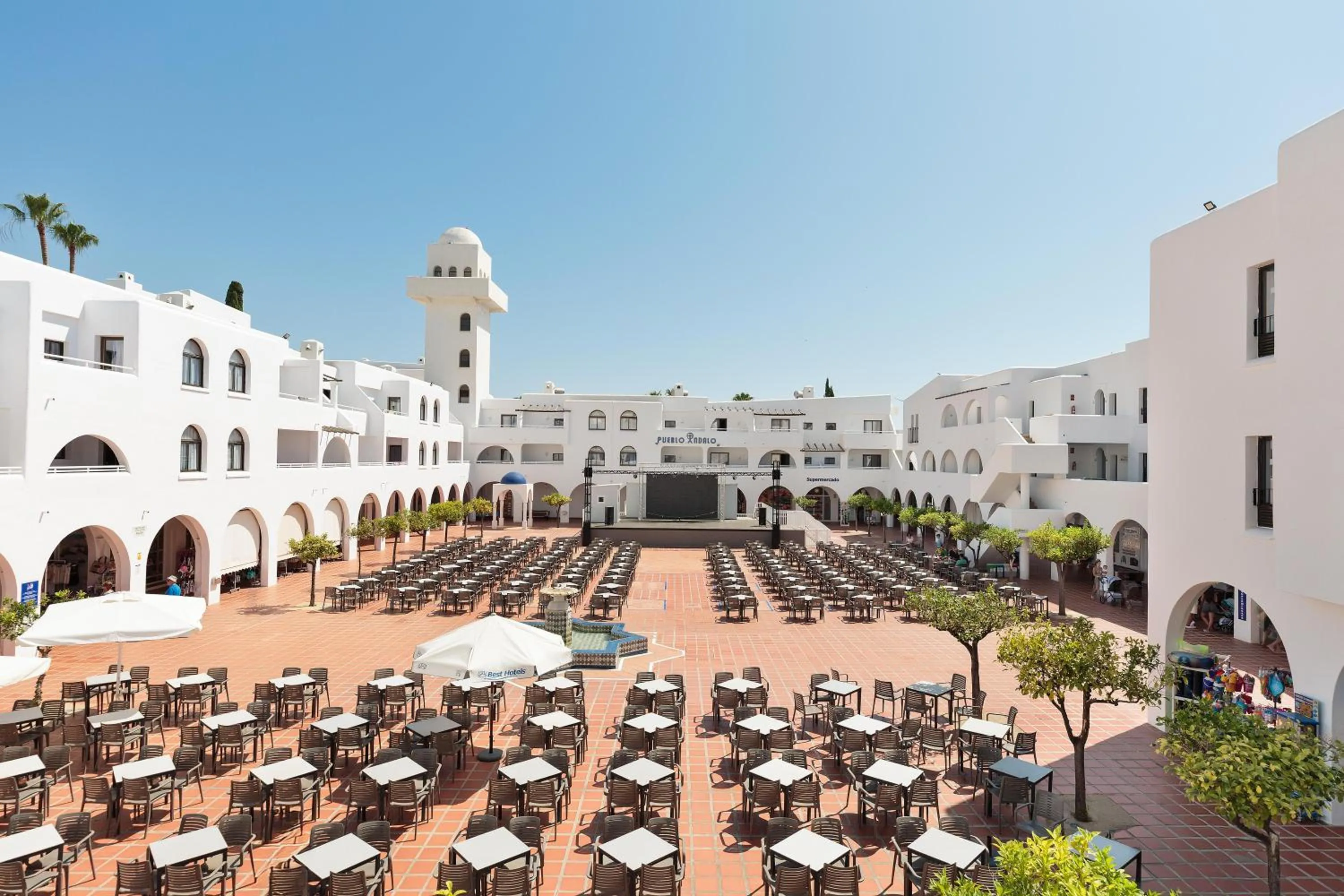 Balcony/Terrace in Best Club Vacaciones Pueblo Indalo