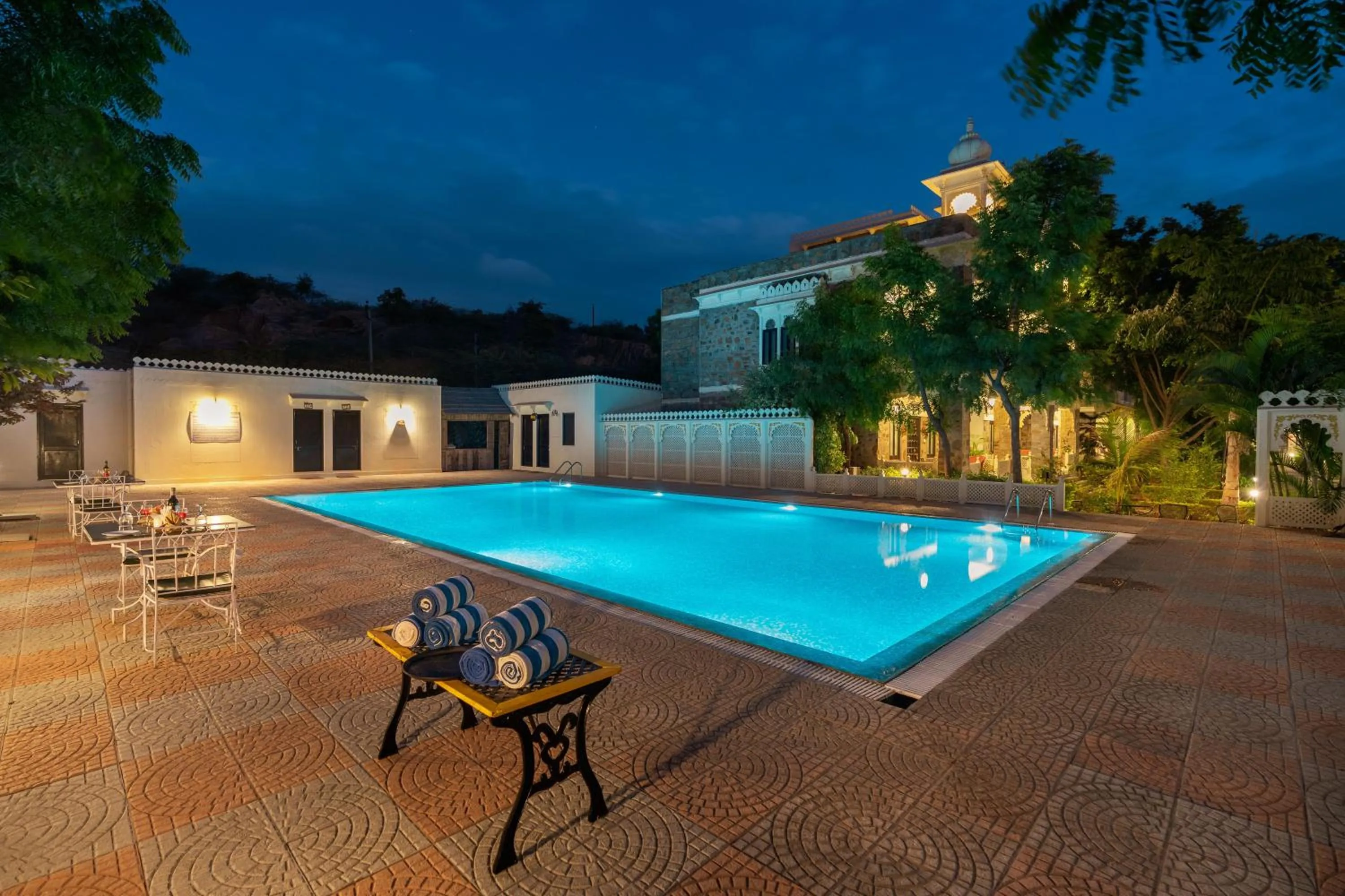 Swimming pool in The Udaibagh