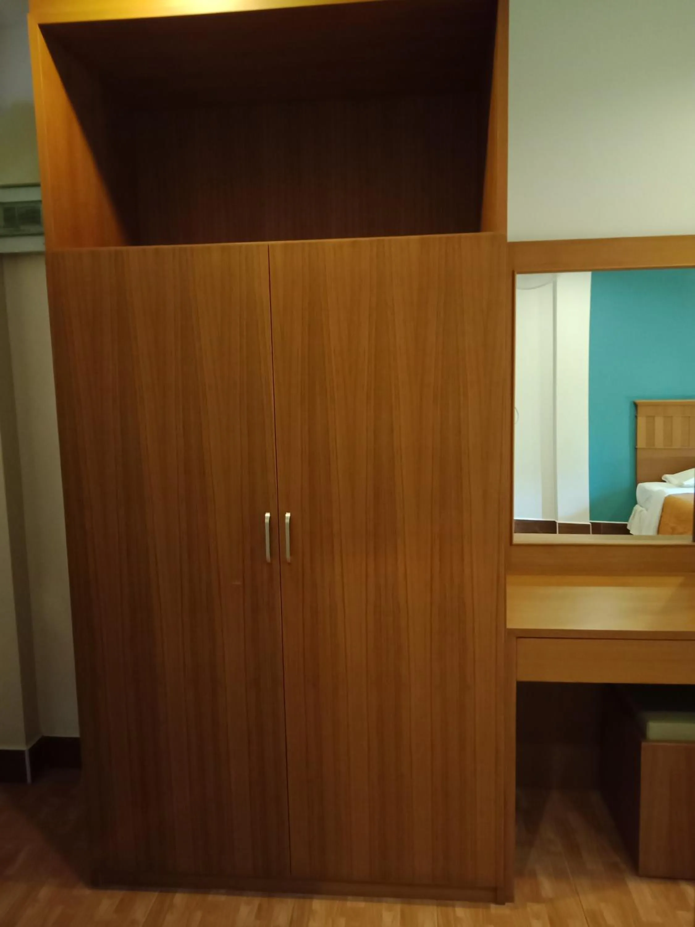 Decorative detail, Bed in N.D.Hotel