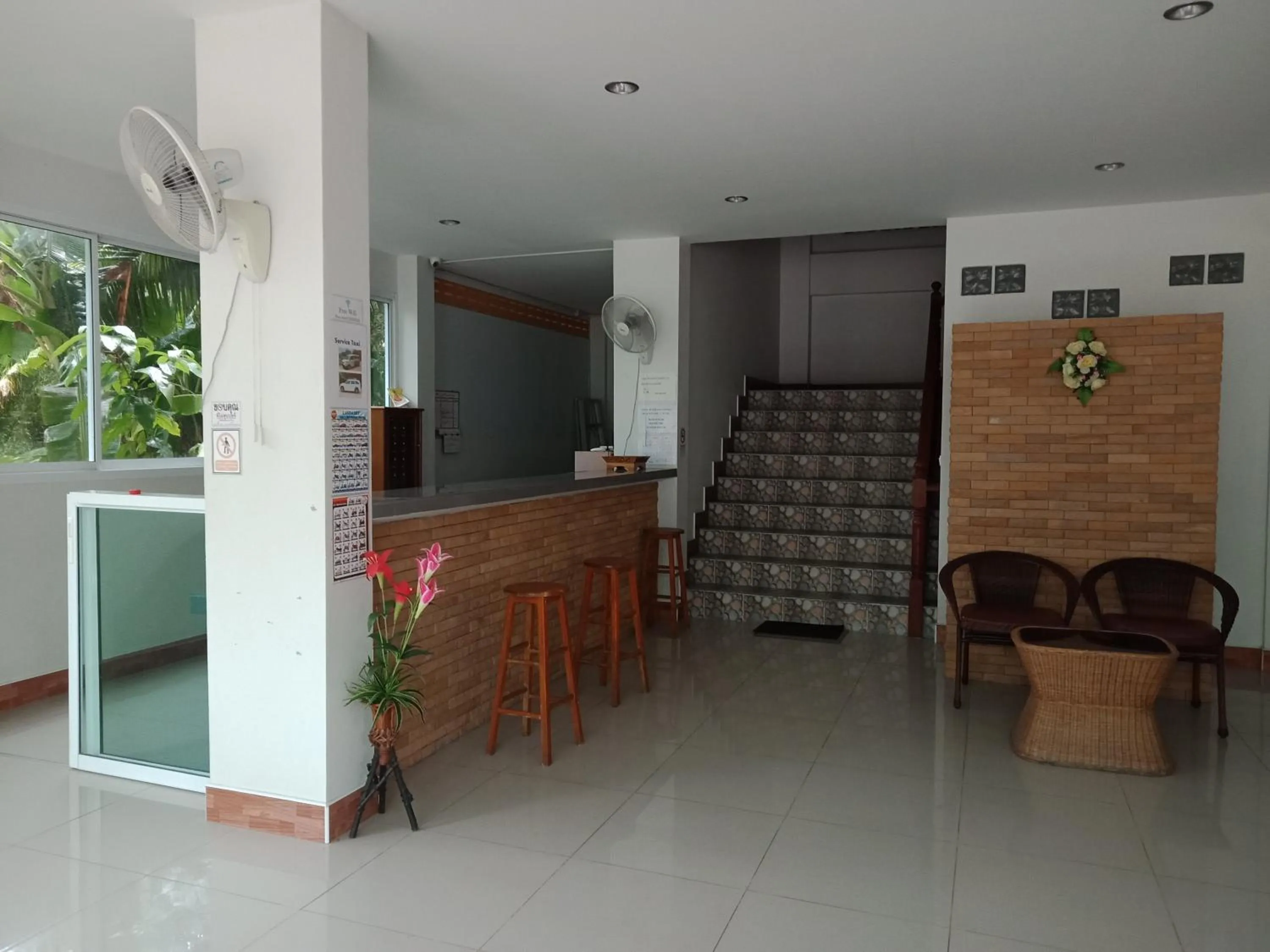 Lobby or reception in N.D.Hotel