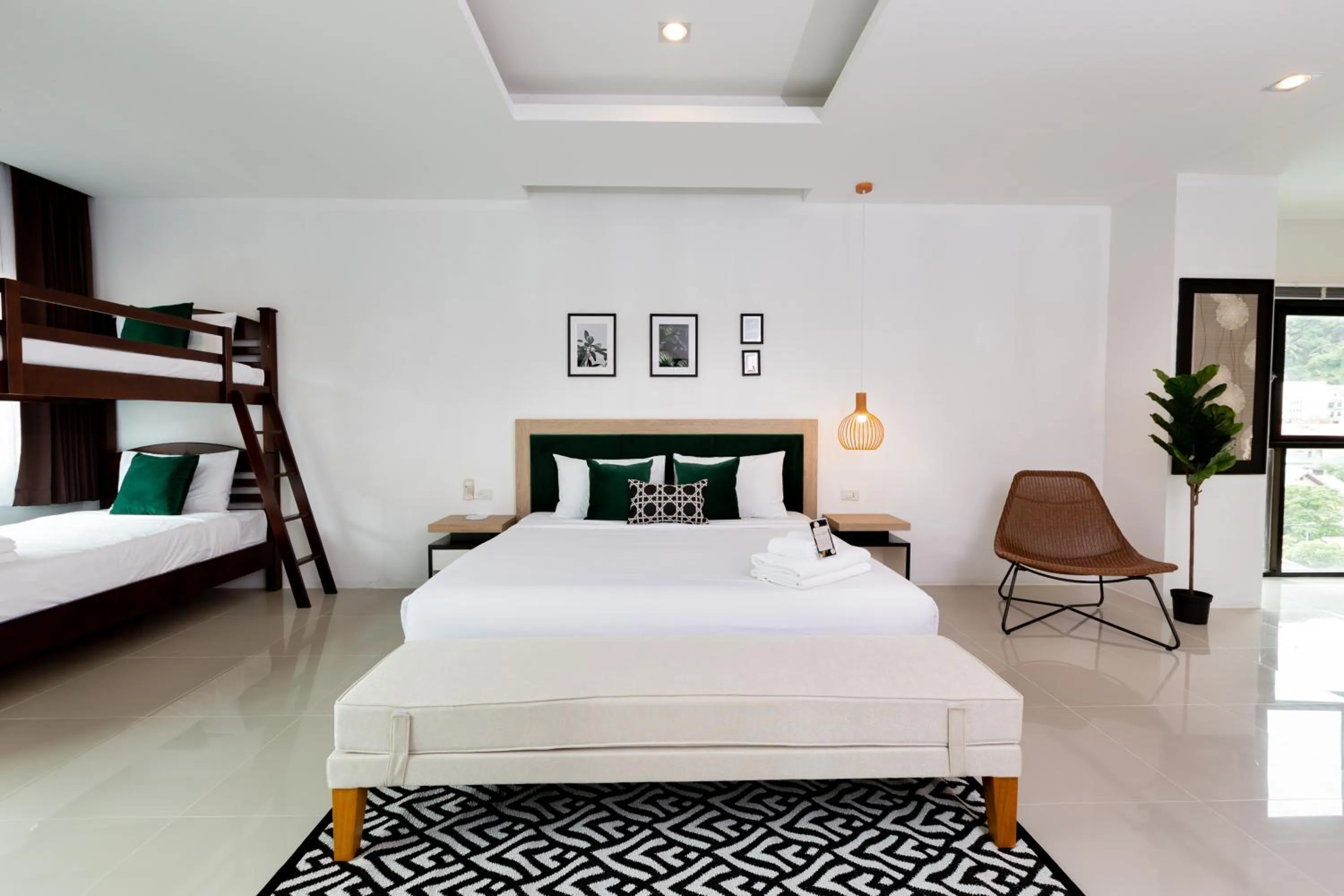 Photo of the whole room, Bed in Buasri Boutique Patong