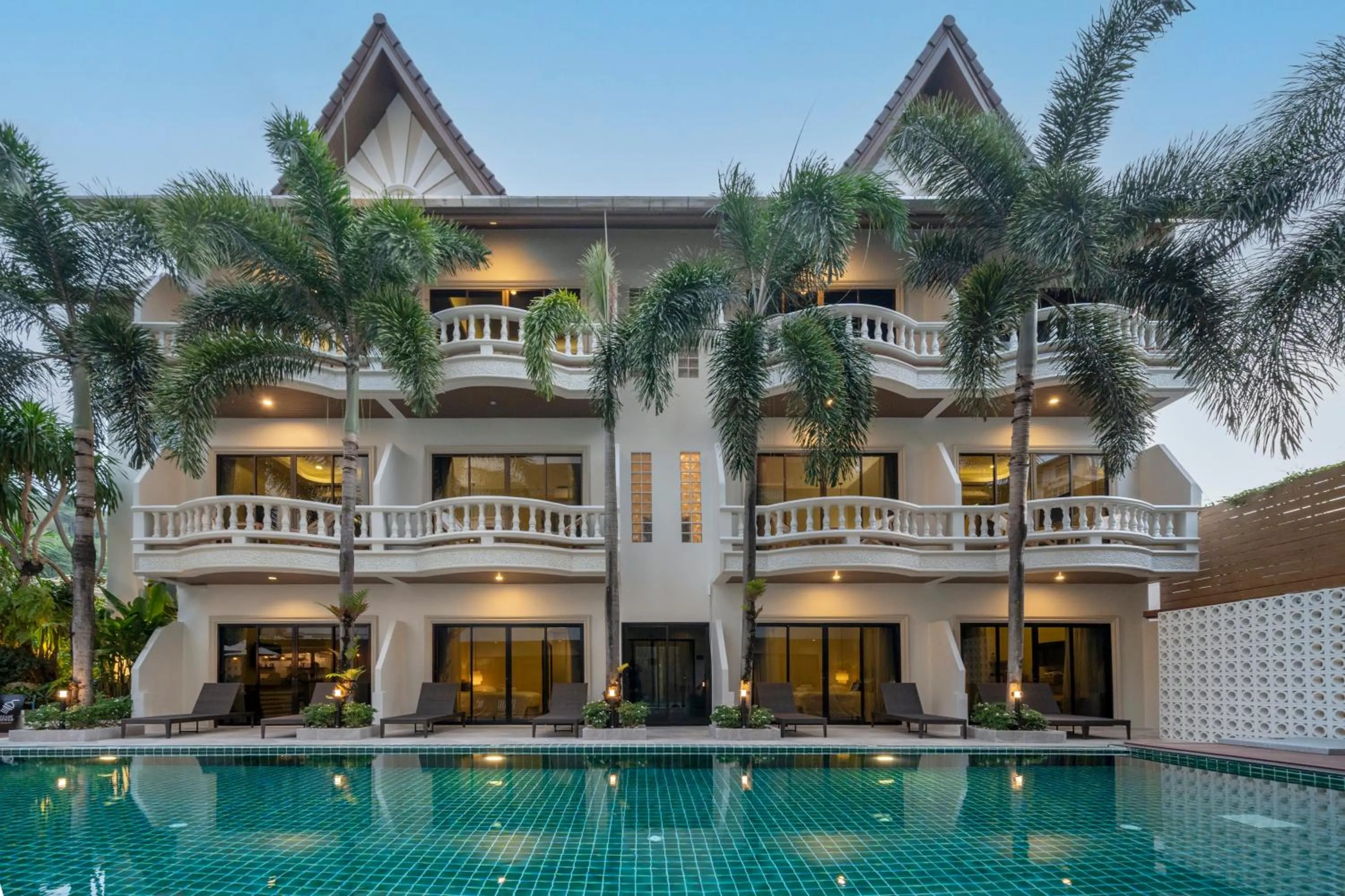 Balcony/Terrace in Buasri Boutique Patong