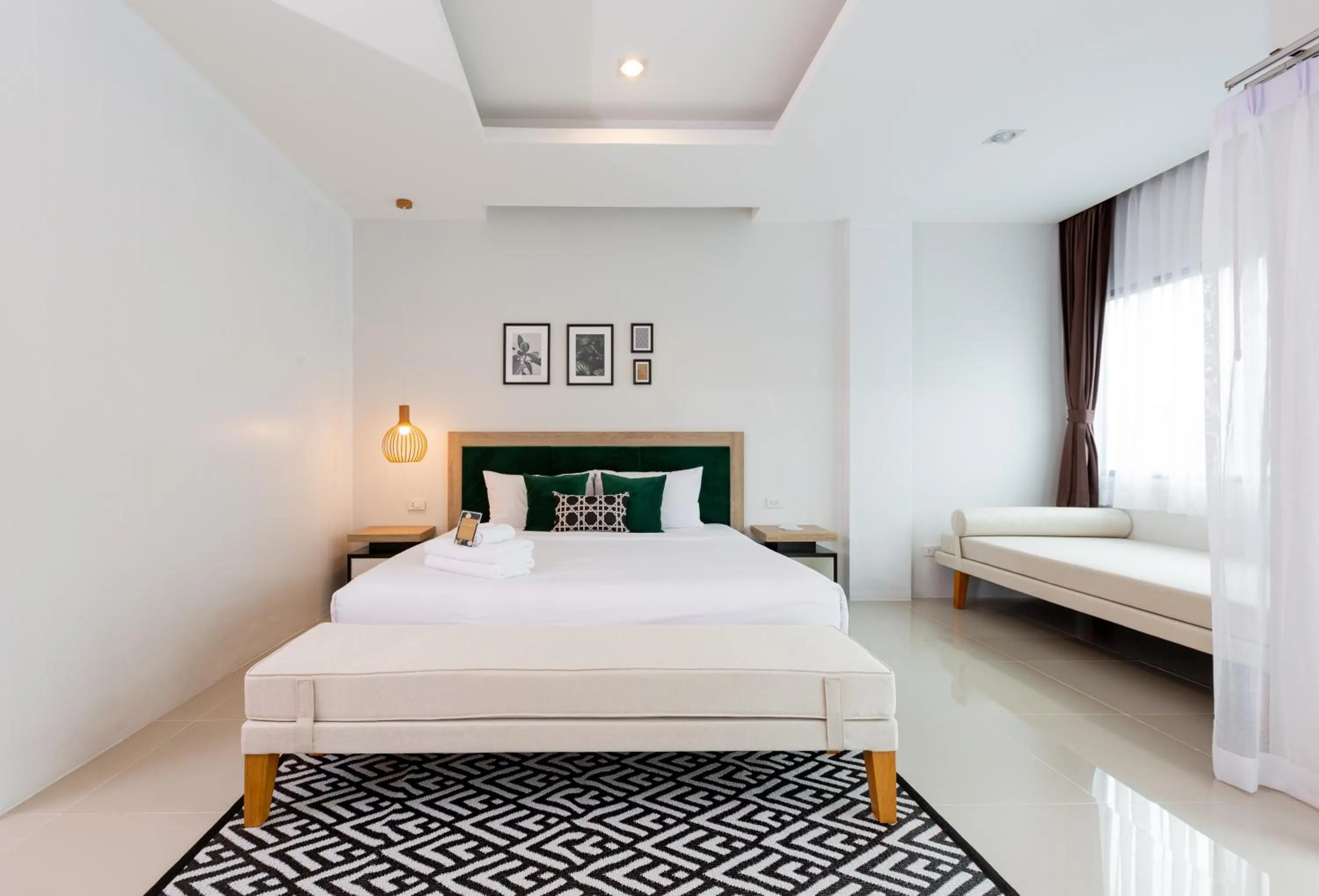 Bed in Buasri Boutique Patong