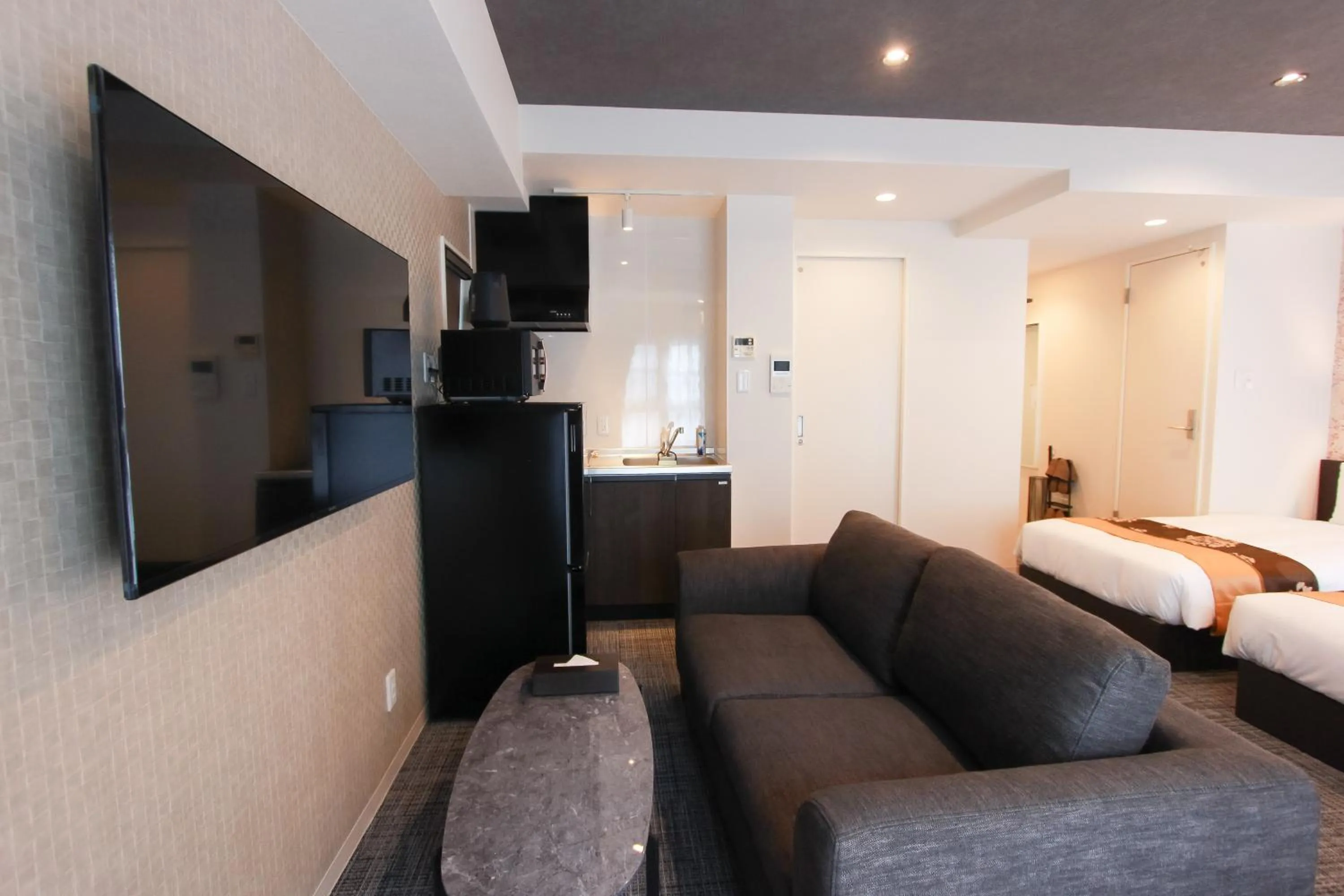 Photo of the whole room, Bed in Grand Prime HAKATA HOTEL