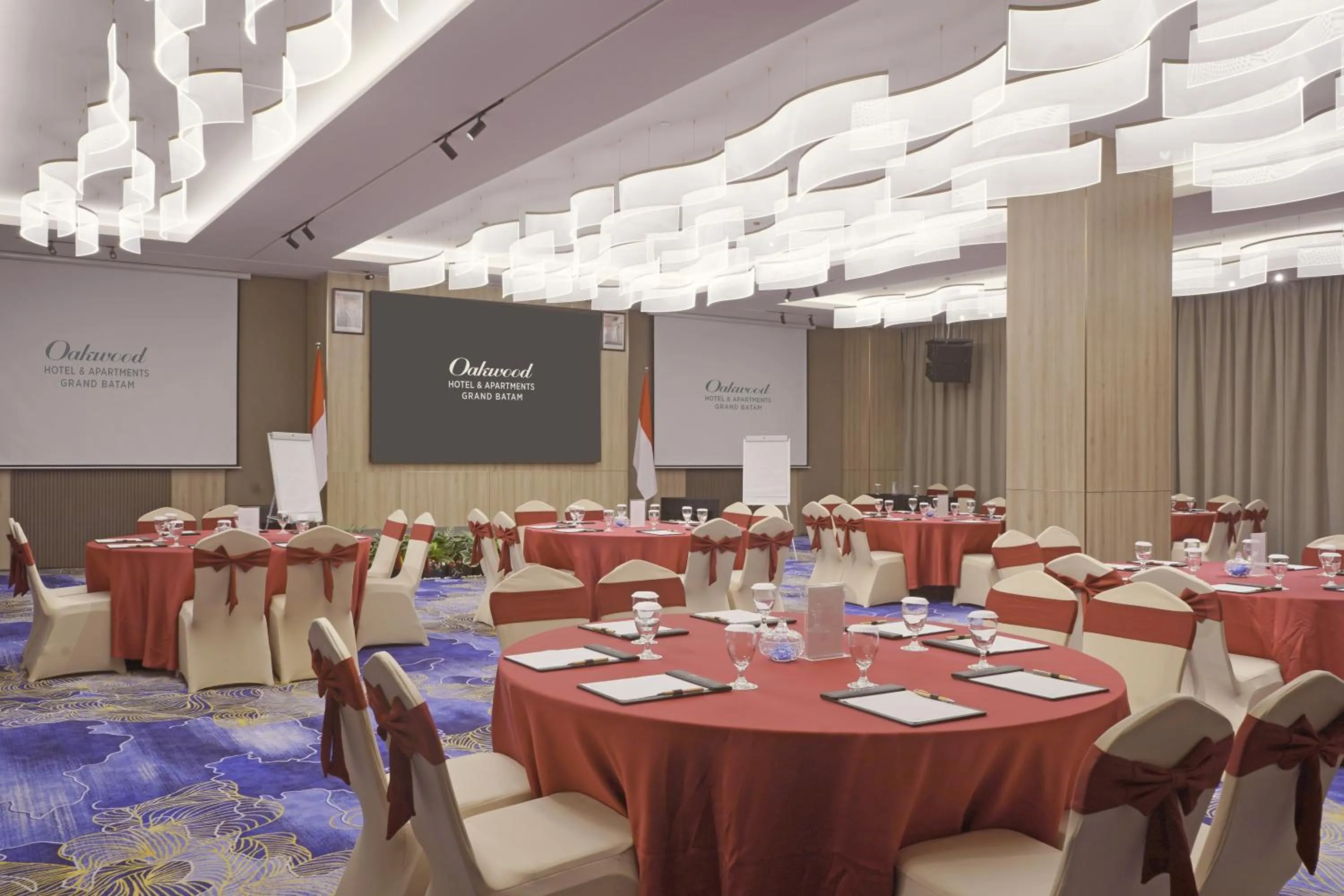 Meeting/conference room in Oakwood Hotel & Apartments Grand Batam