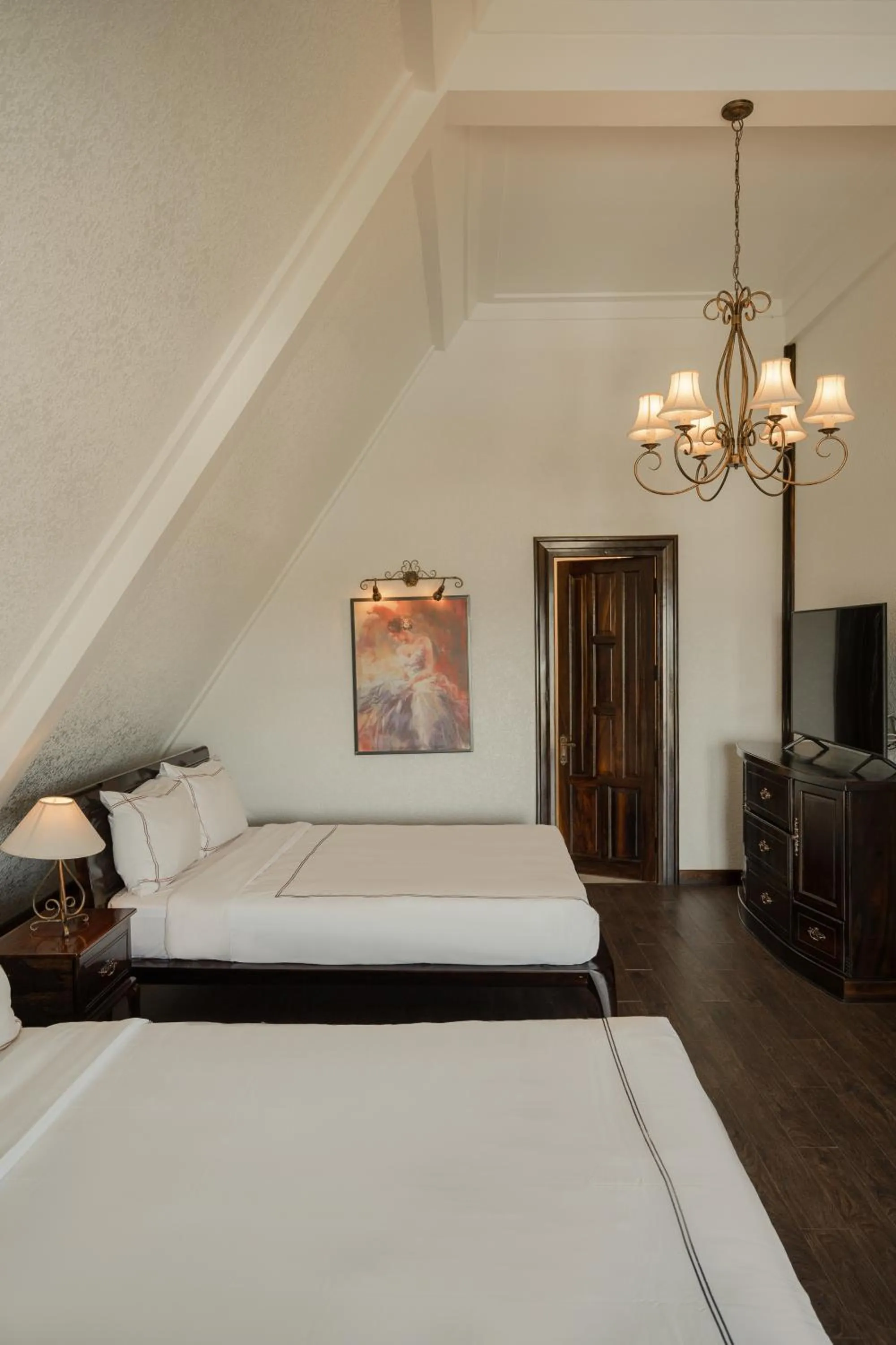 Bed in The Manor Villas Da Lat