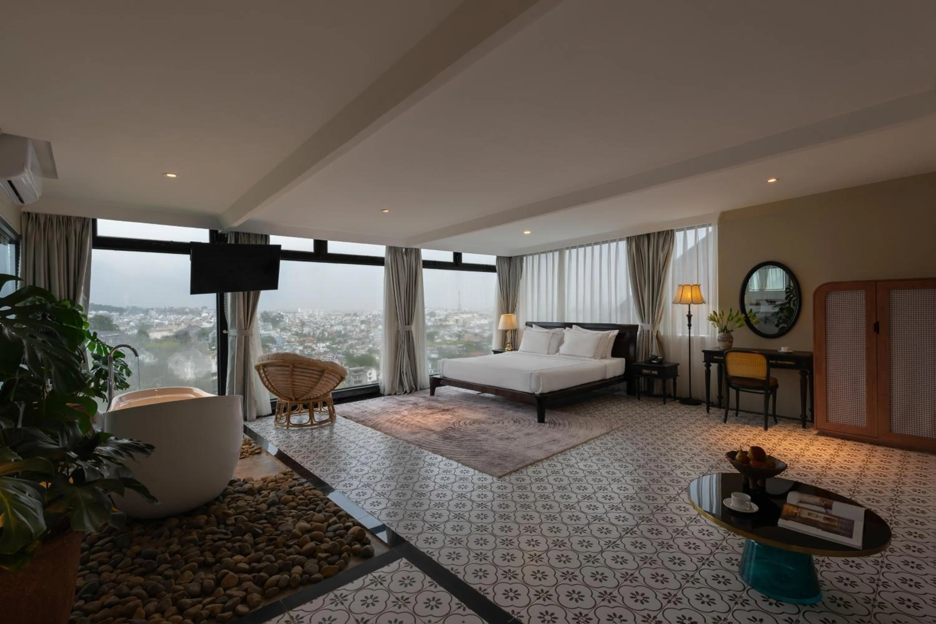 Photo of the whole room, Bed in The Manor Villas Da Lat