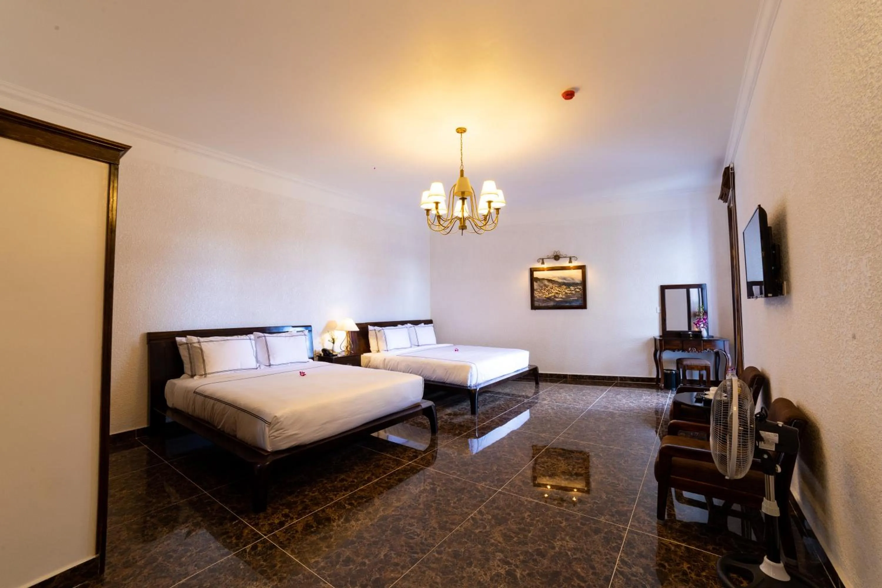 Bedroom, Bed in The Manor Villas Da Lat
