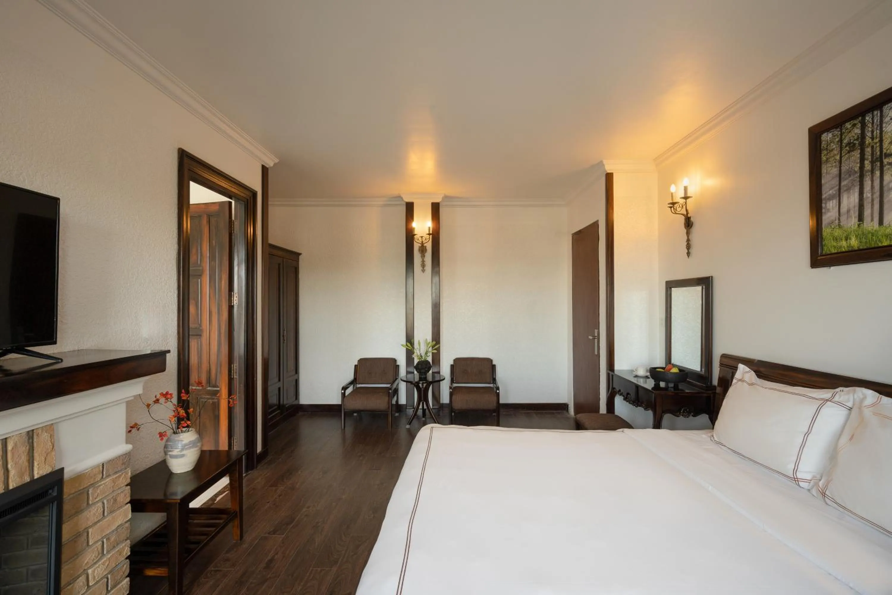 Bed in The Manor Villas Da Lat