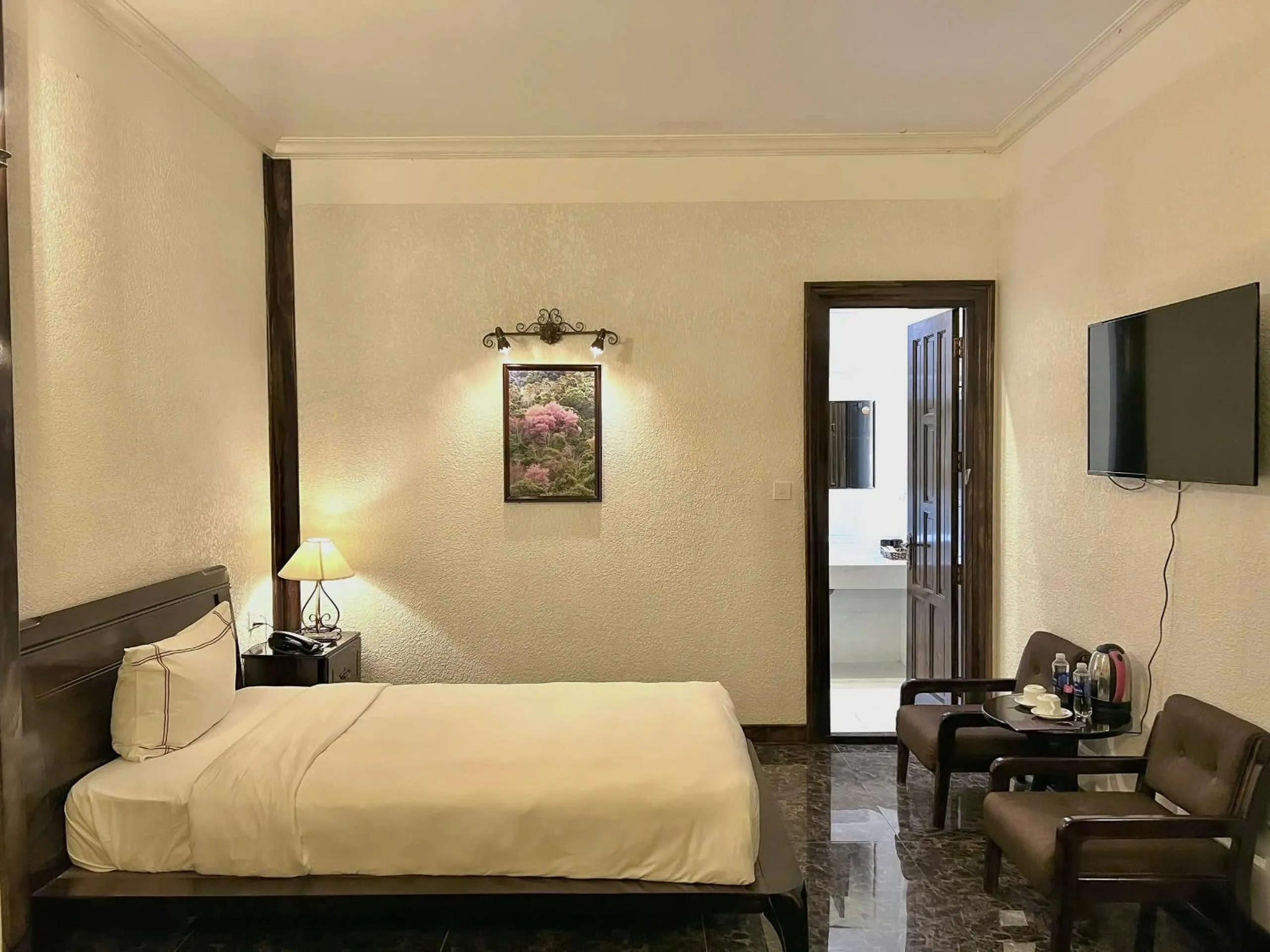 Bed in The Manor Villas Da Lat