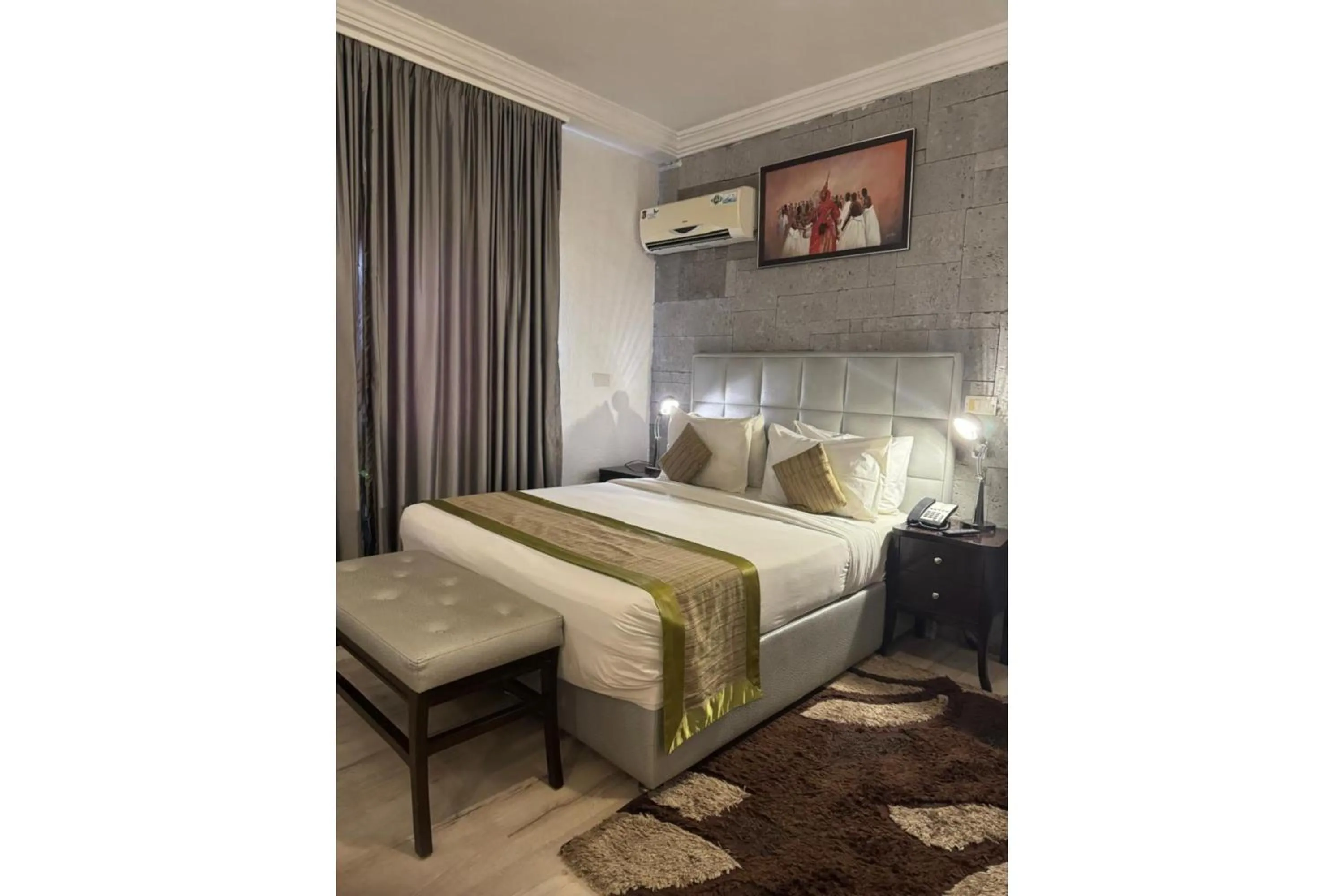 Bedroom in Sun Heaven Hotel & Resort Abuja