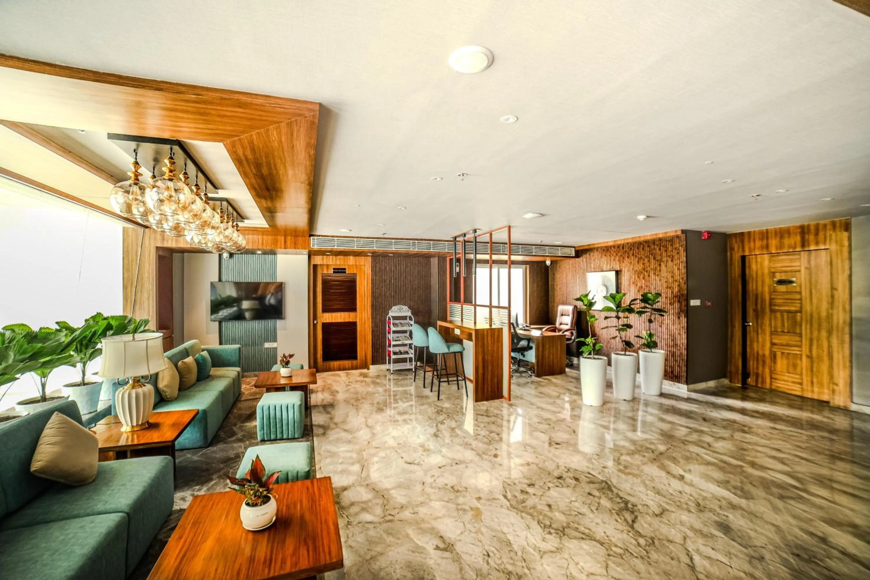 Lobby or reception in NORTHIN Hotel Kolkata Airport