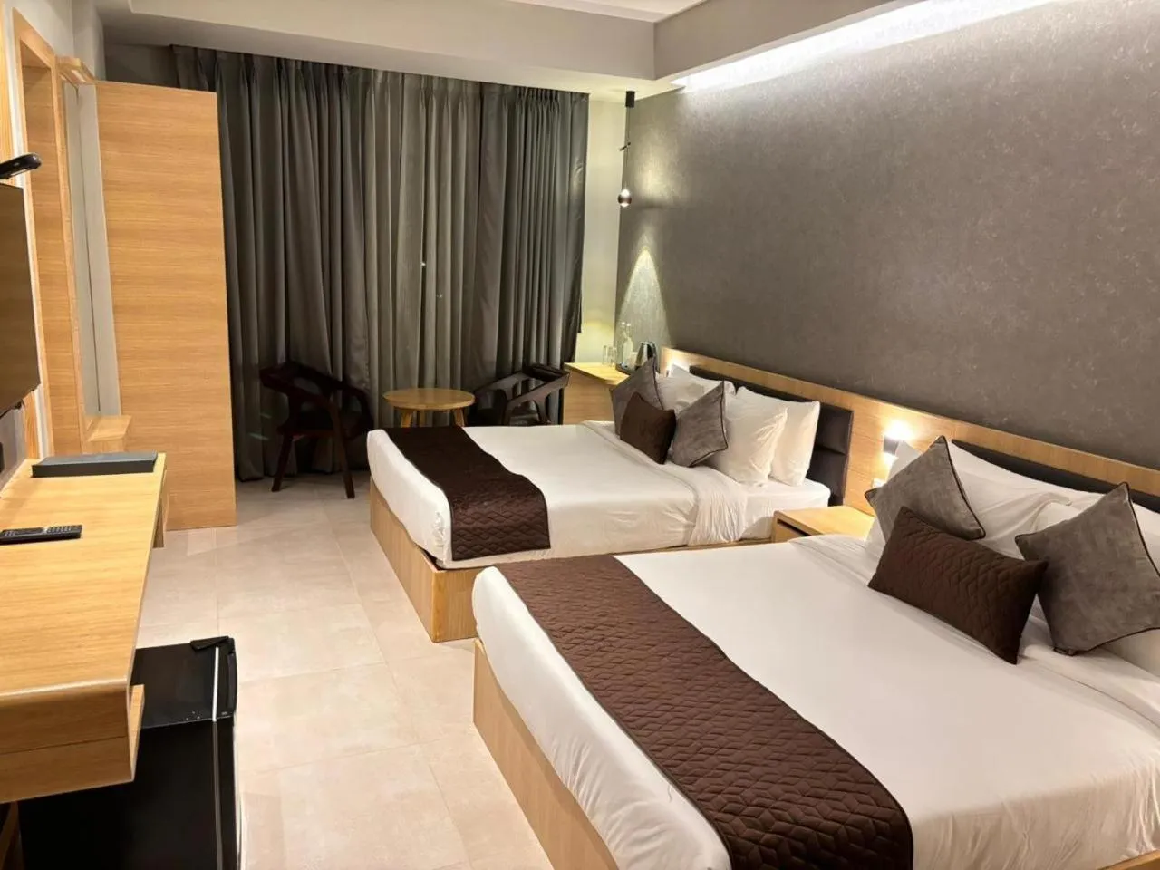 Bed in NORTHIN Hotel Kolkata Airport