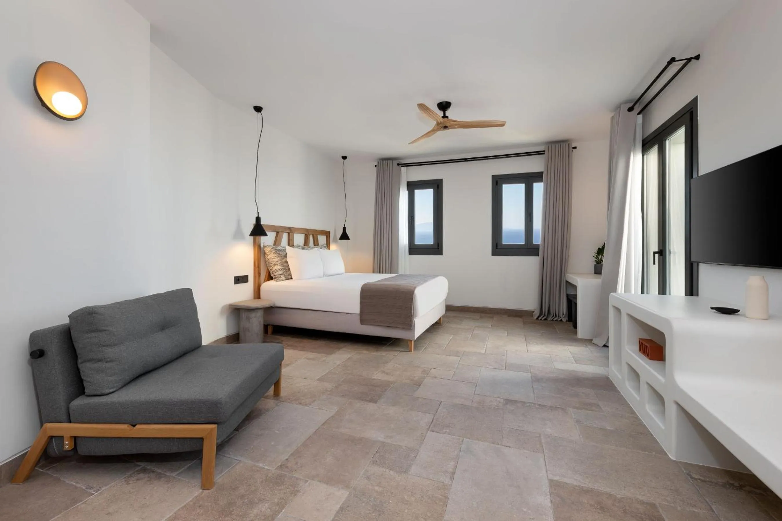 Photo of the whole room, Bed in Klοstrá