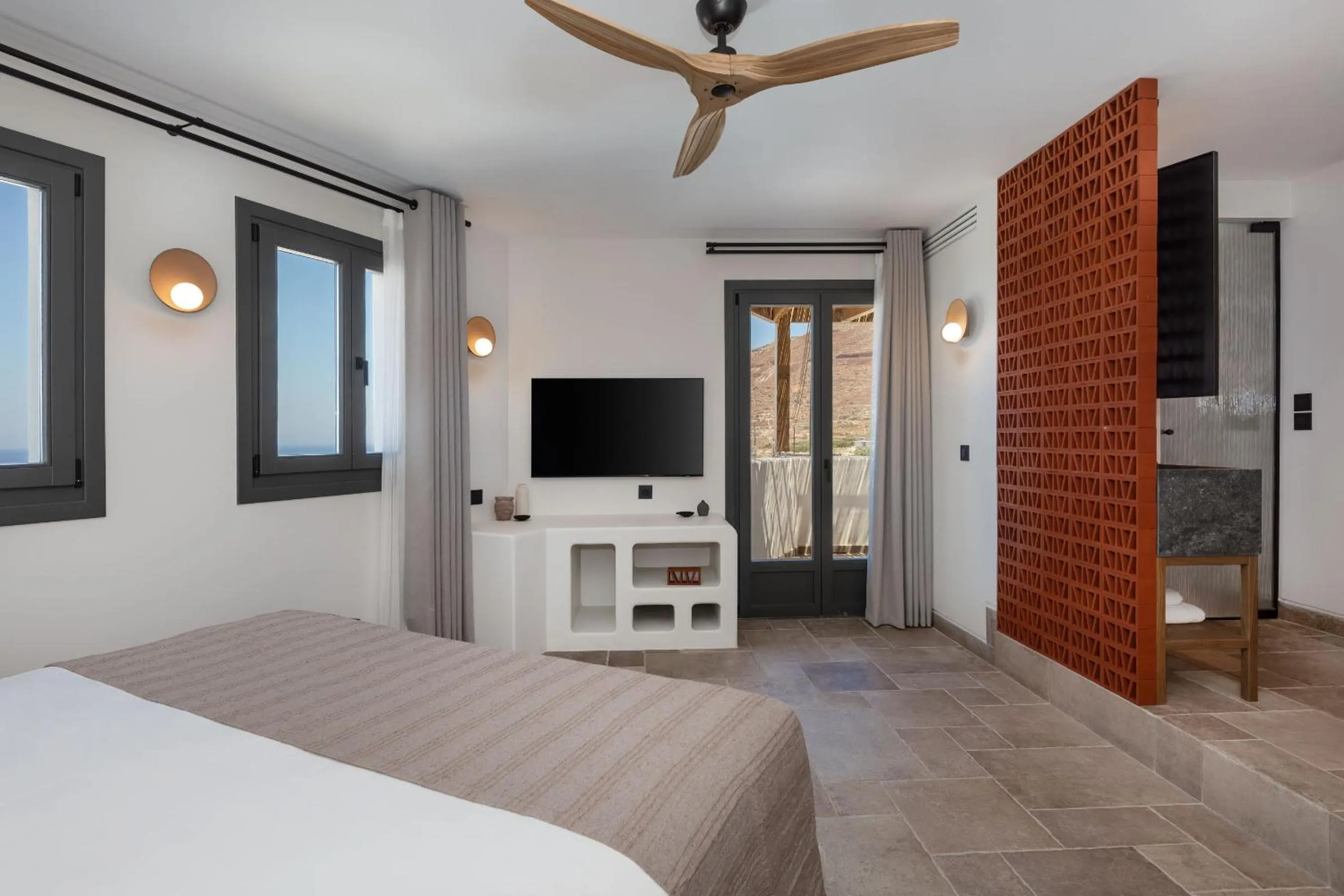 Photo of the whole room, Bed in Klοstrá