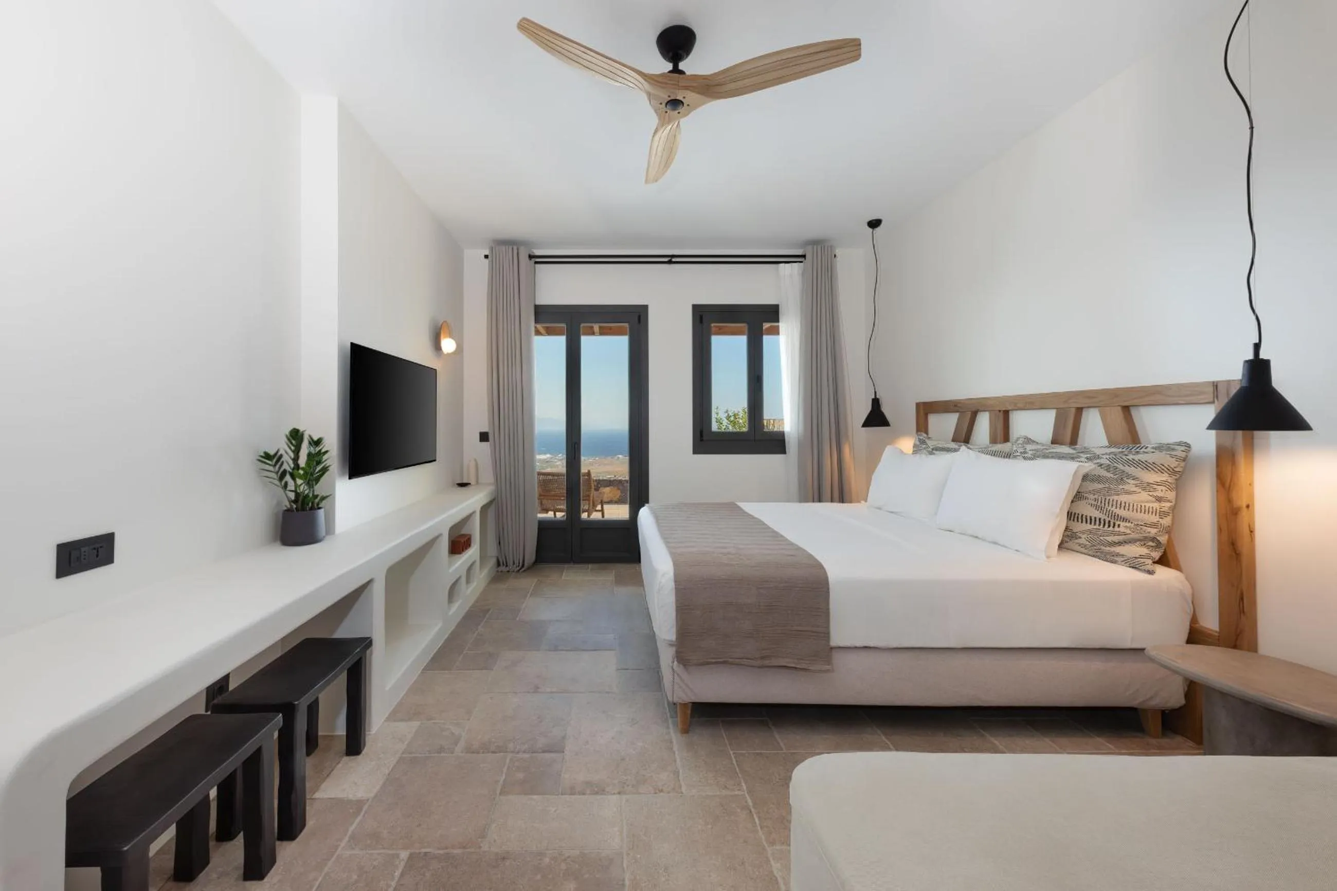 Photo of the whole room, Bed in Klοstrá