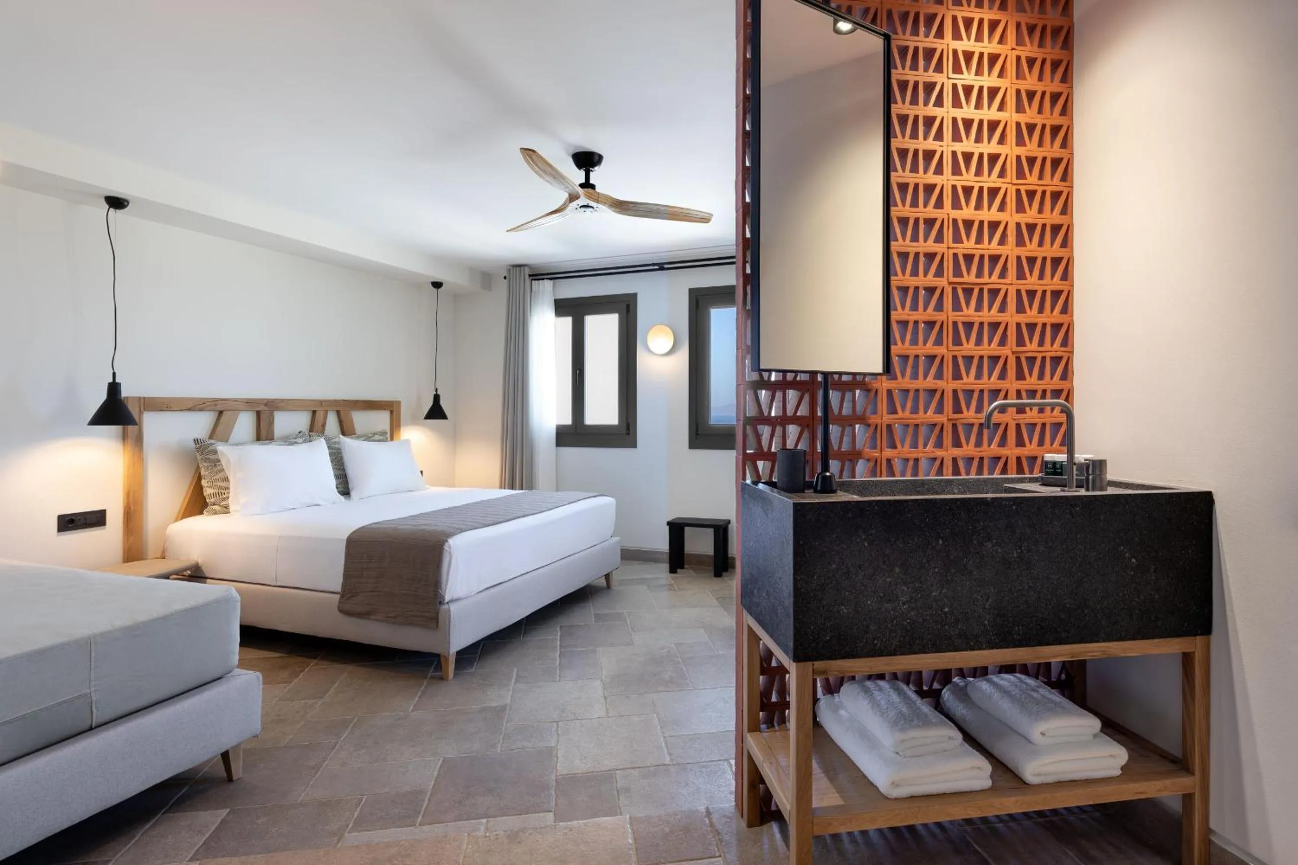 Photo of the whole room, Bed in Klοstrá