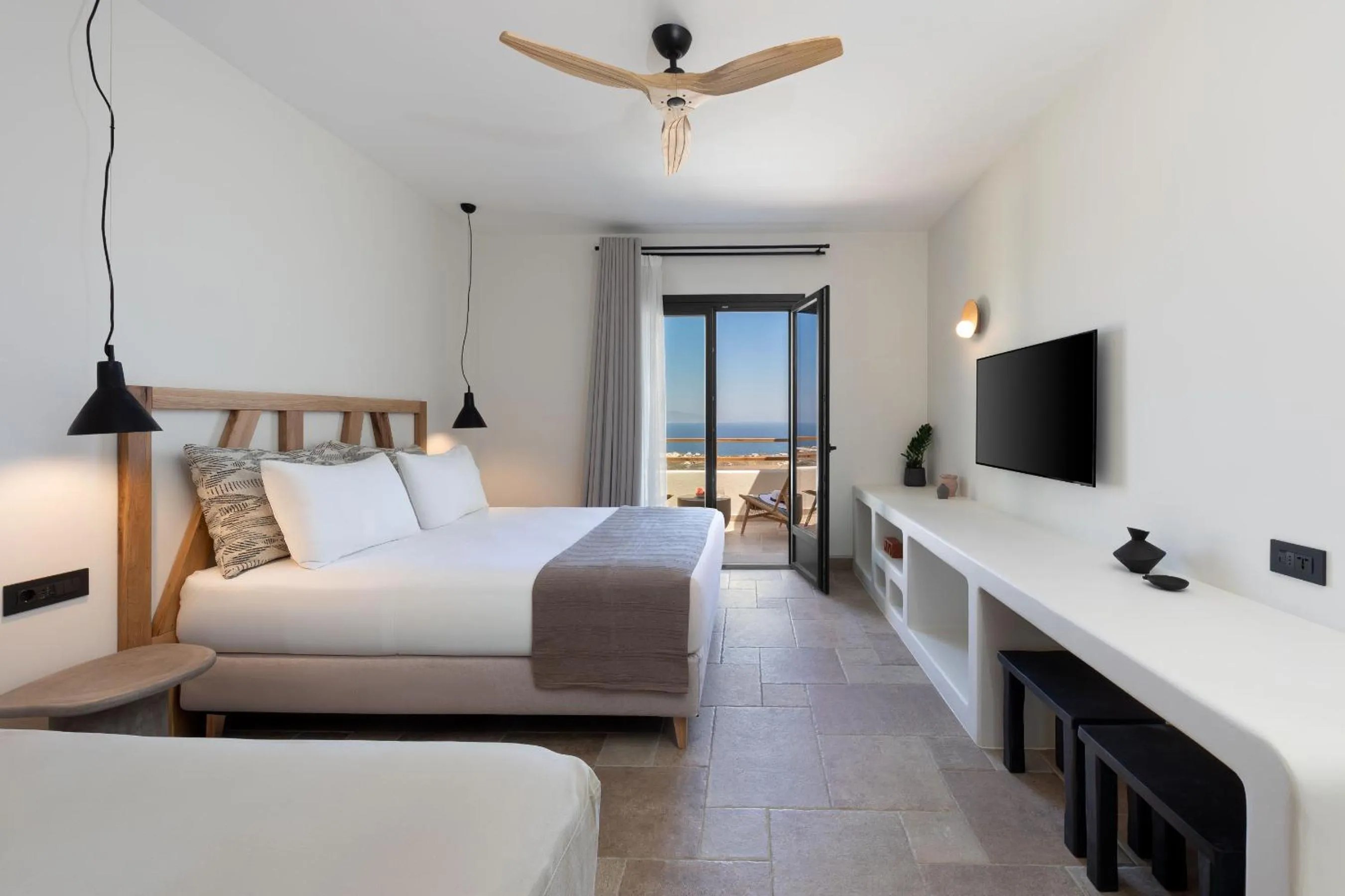 Photo of the whole room, Bed in Klοstrá