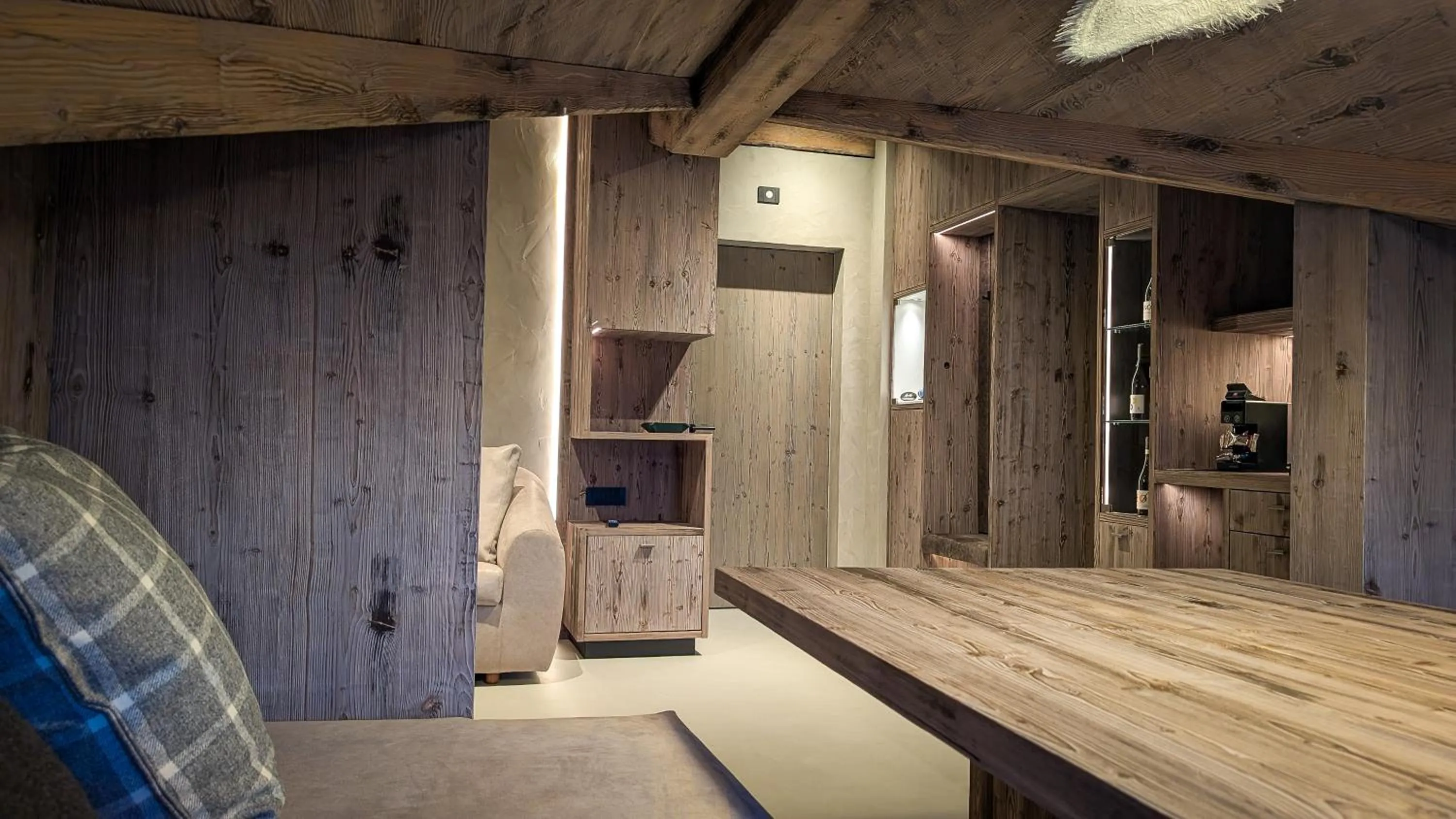 Living room in Mohe Boutique Hotel