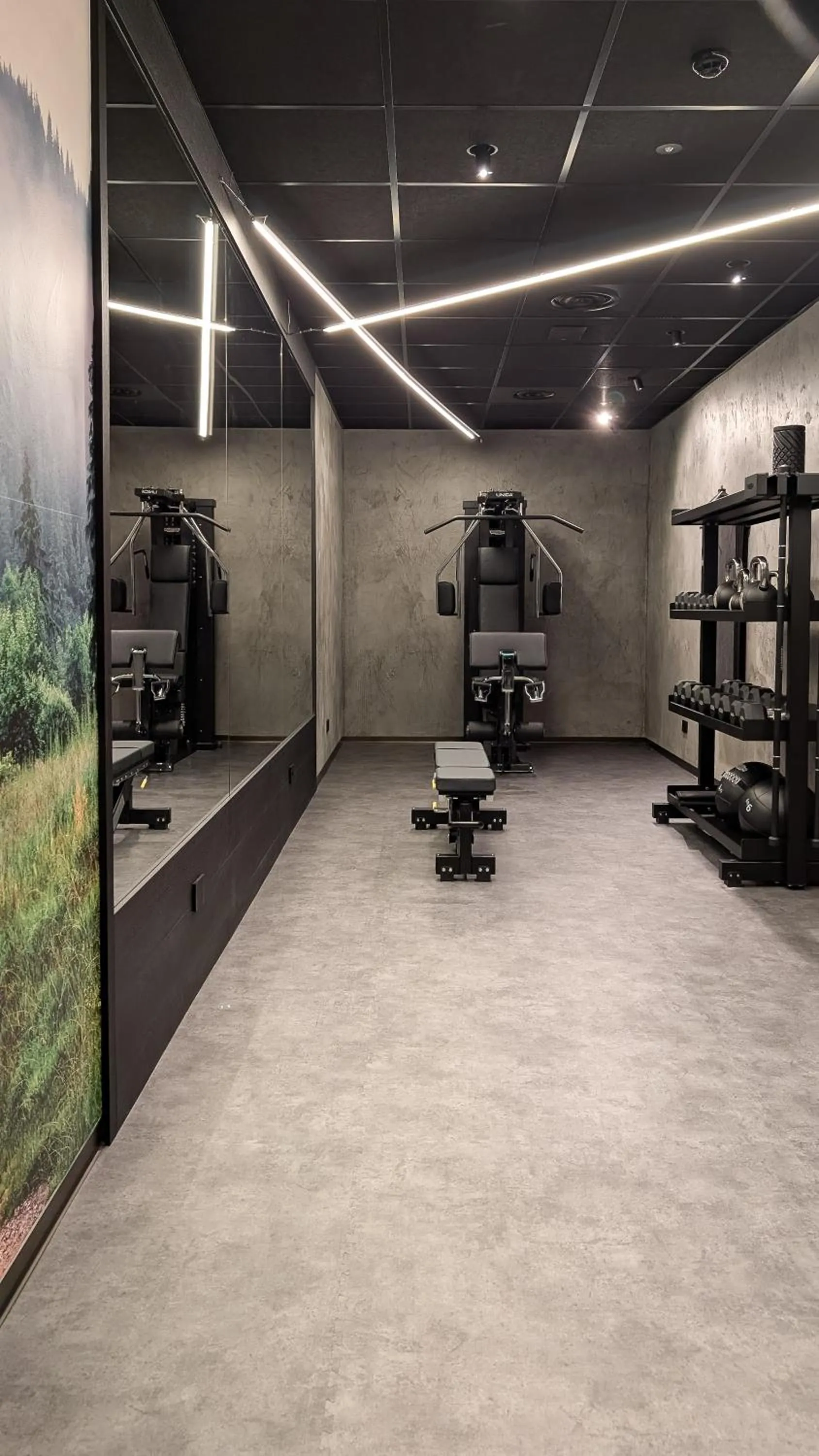 Fitness centre/facilities in Mohe Boutique Hotel