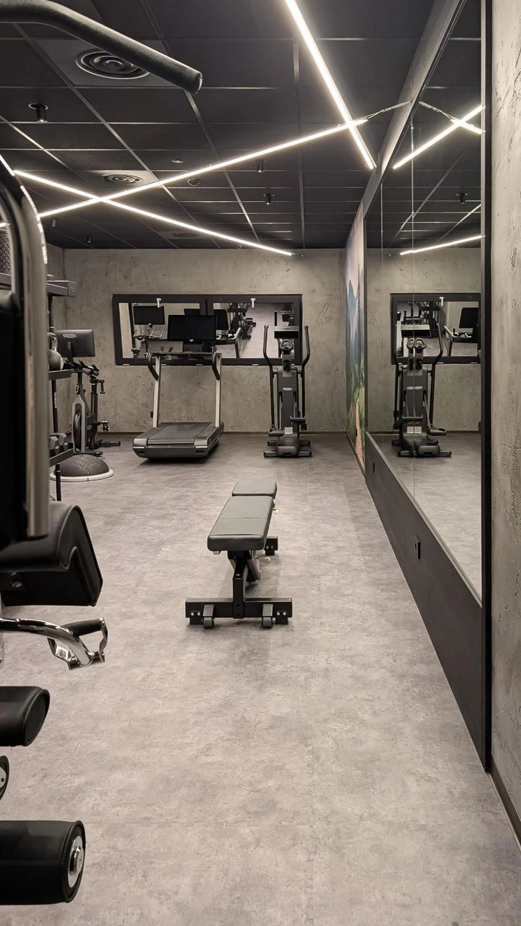 Fitness centre/facilities in Mohe Boutique Hotel