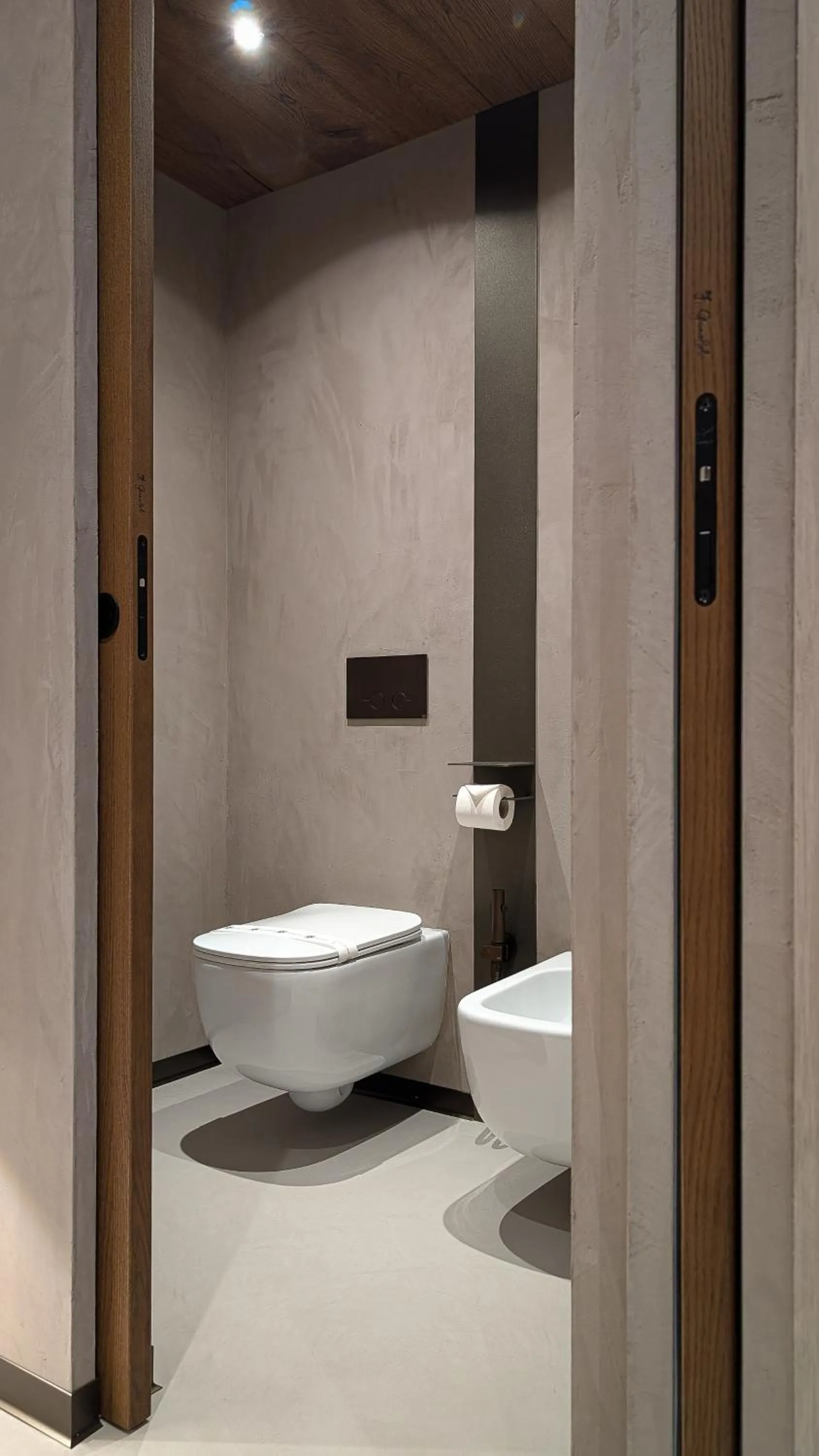 Toilet in Mohe Boutique Hotel