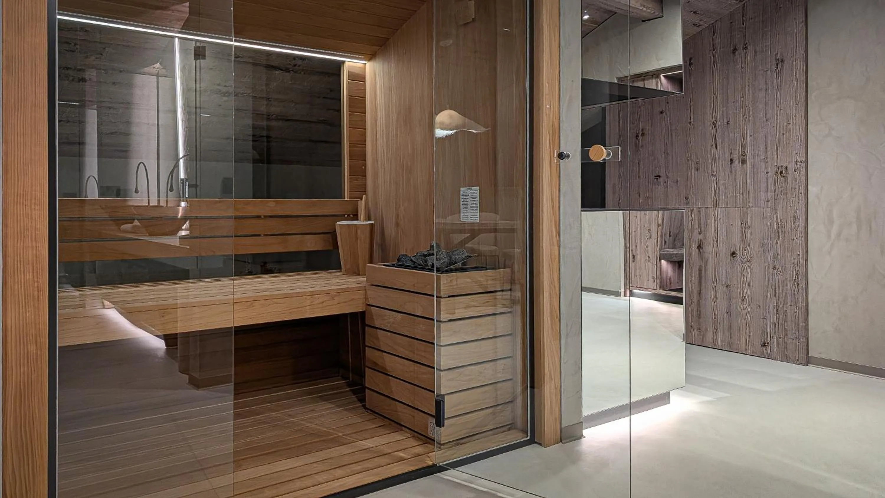 Sauna in Mohe Boutique Hotel