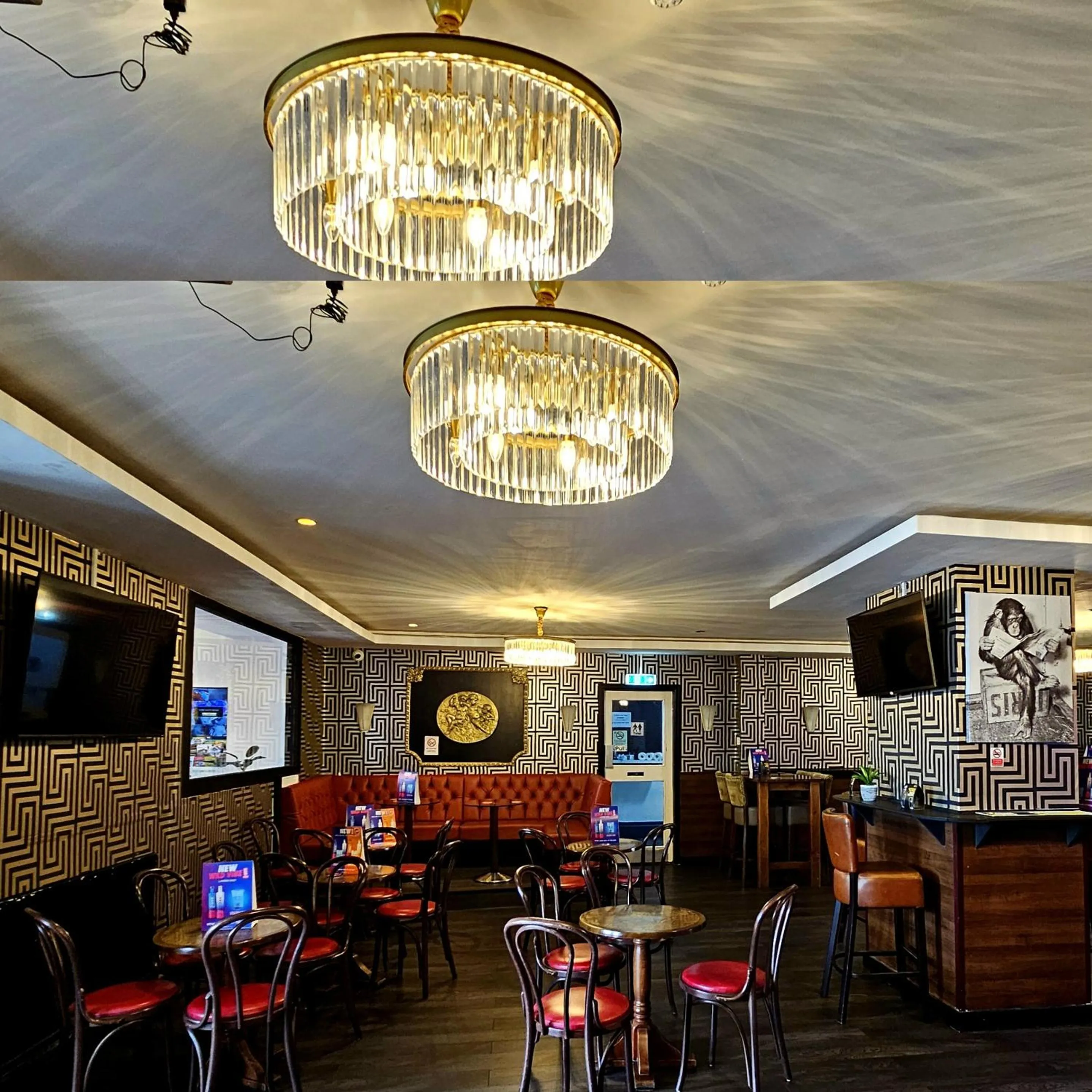 Lounge or bar in Sapphire hotel blackpool promenade
