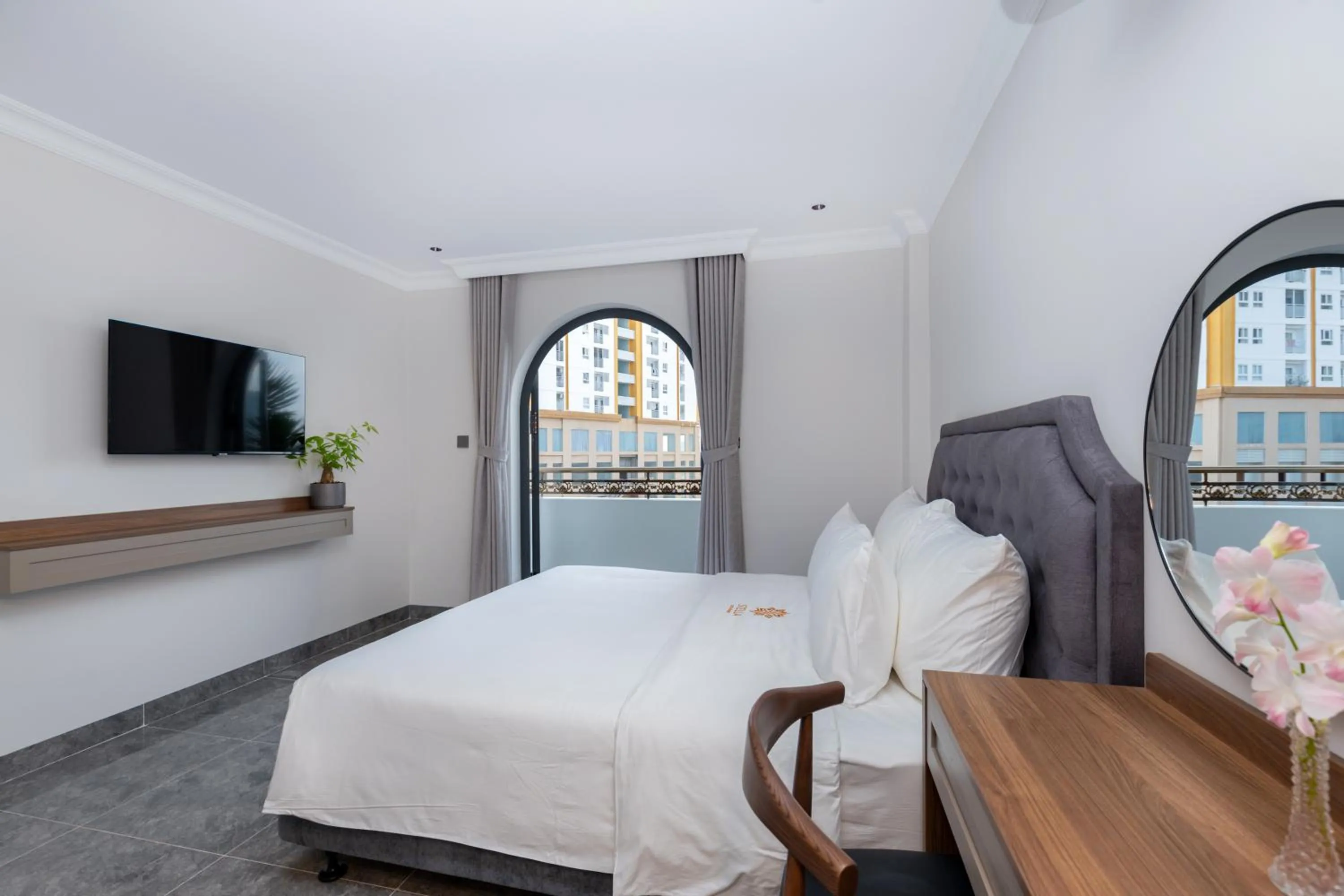 Bedroom, Bed in STELLA Hotel & Apartment