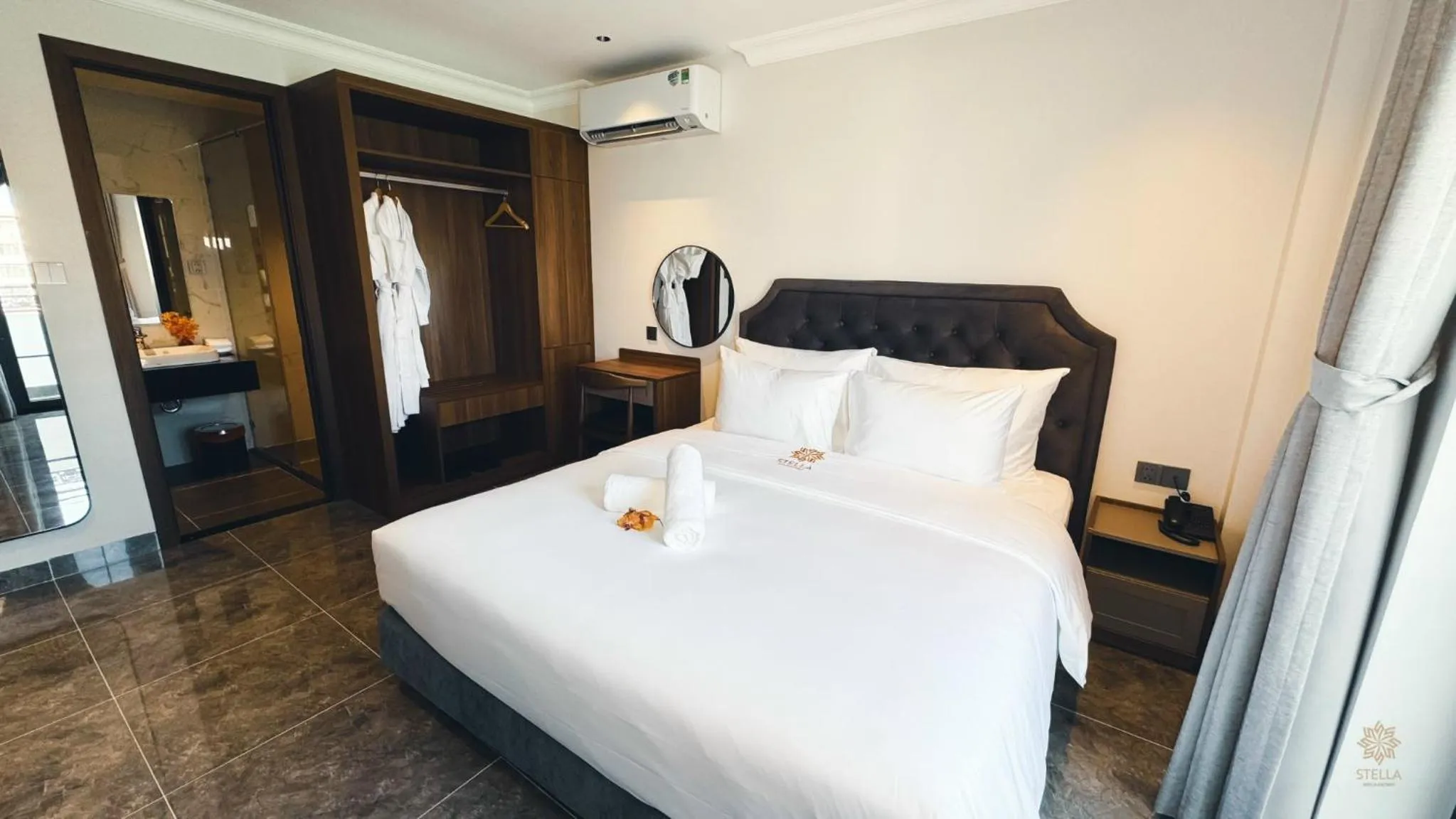 Photo of the whole room, Bed in STELLA Hotel & Apartment