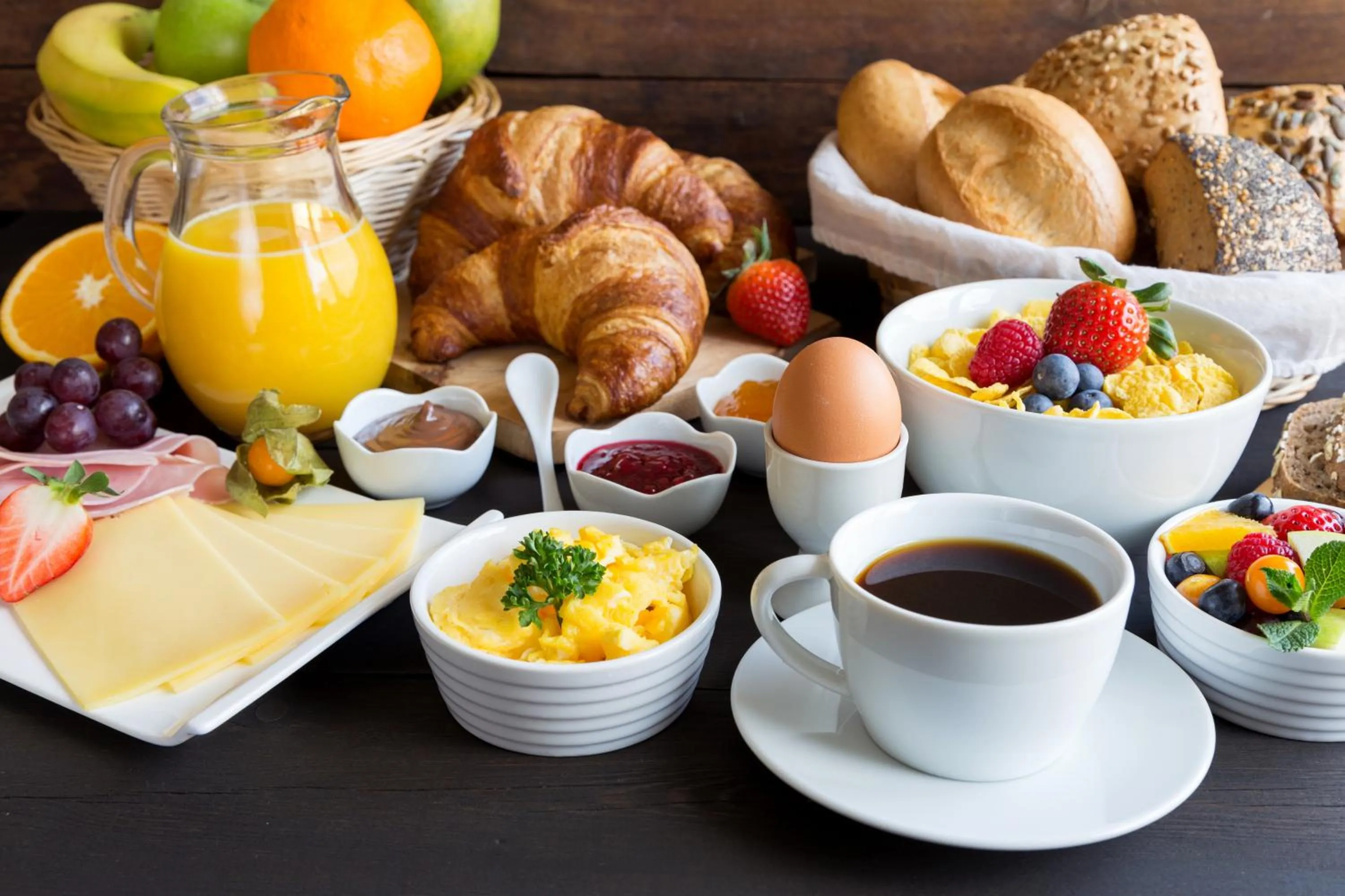 Buffet breakfast in Kiropol Hotel & Restaurant