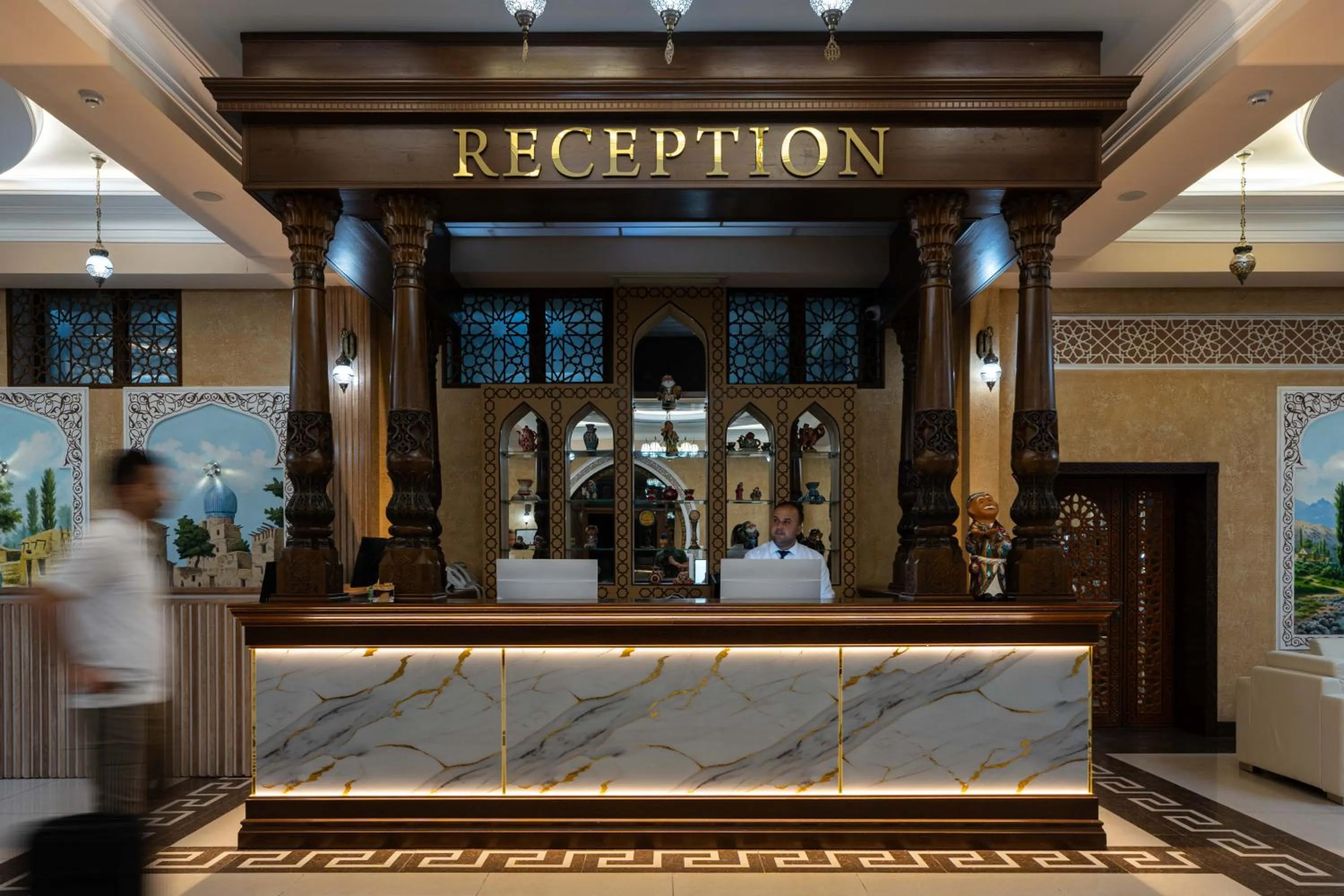 Lobby or reception in Kiropol Hotel & Restaurant