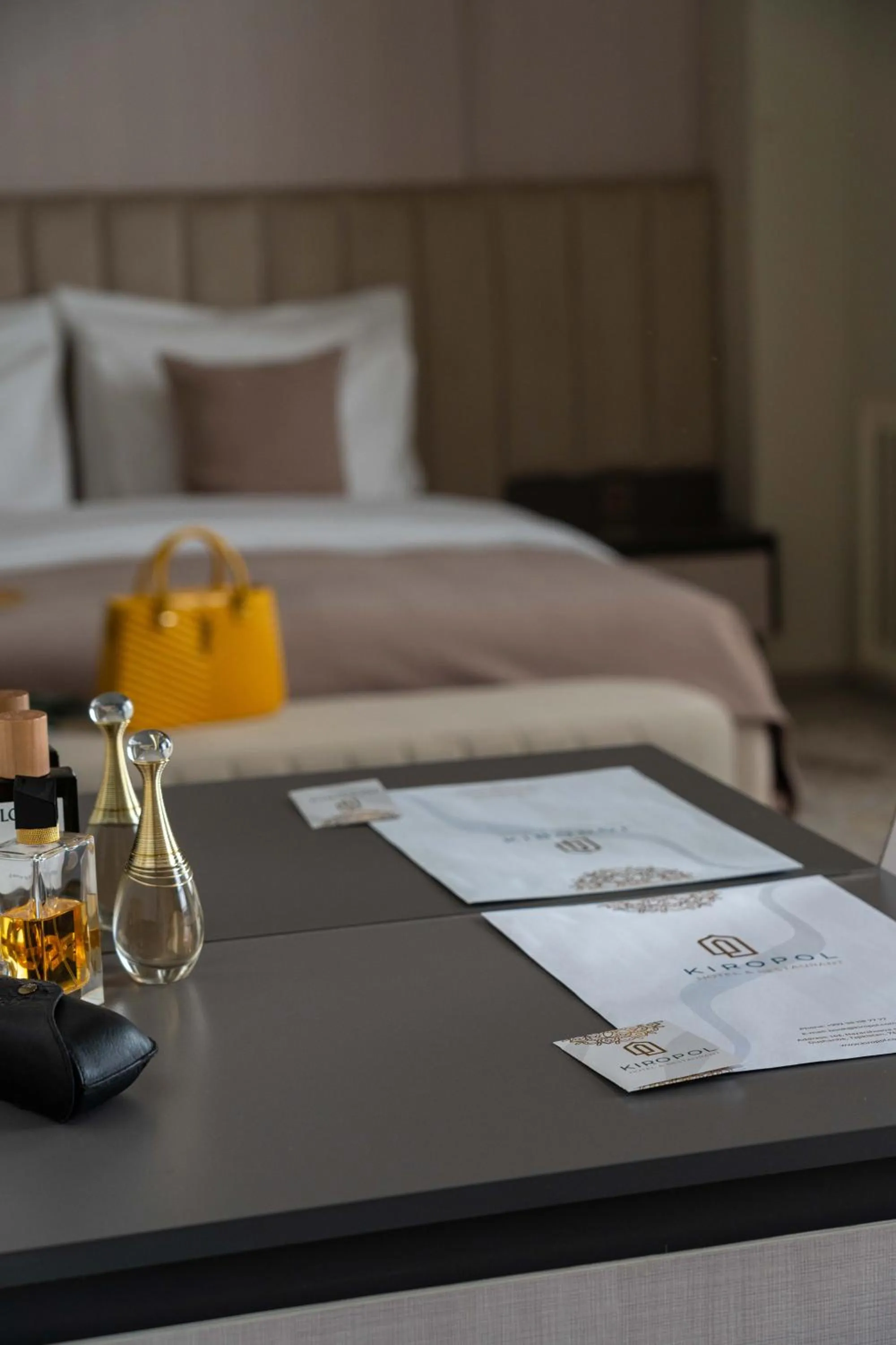 Decorative detail, Bed in Kiropol Hotel & Restaurant