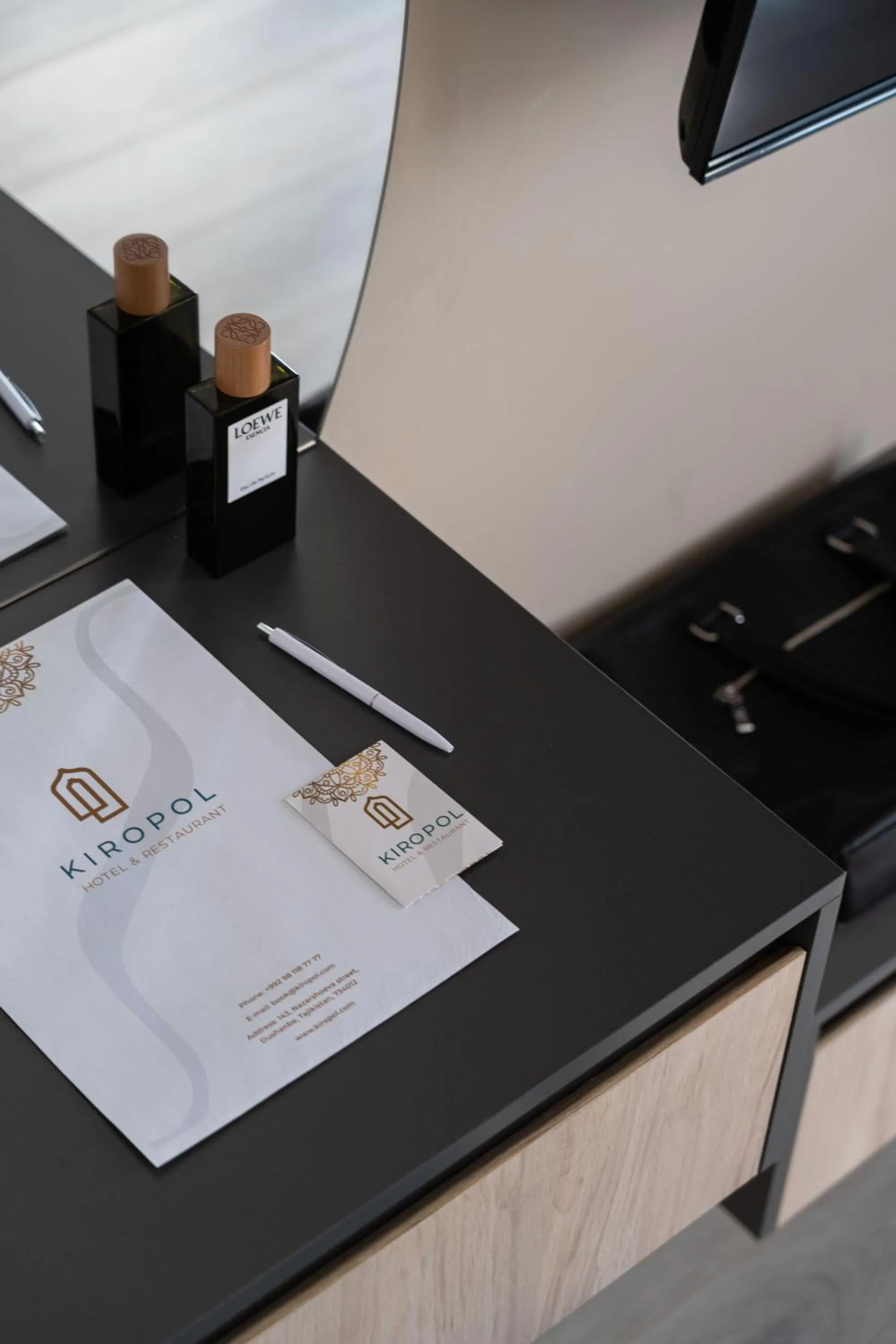 Decorative detail in Kiropol Hotel & Restaurant