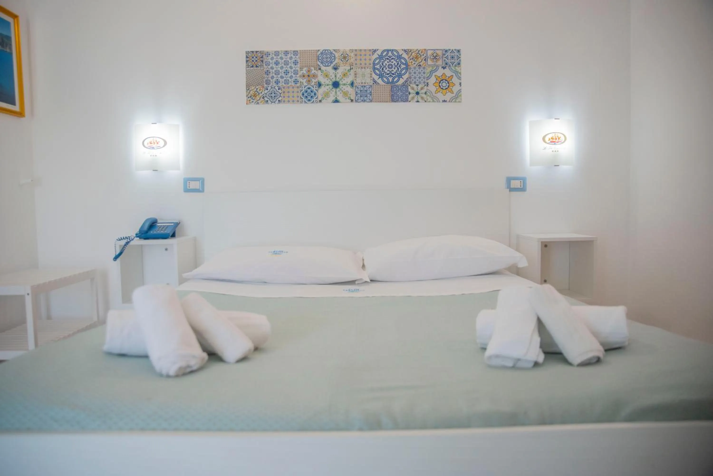 Bedroom, Bed in Hotel Le Tre Caravelle