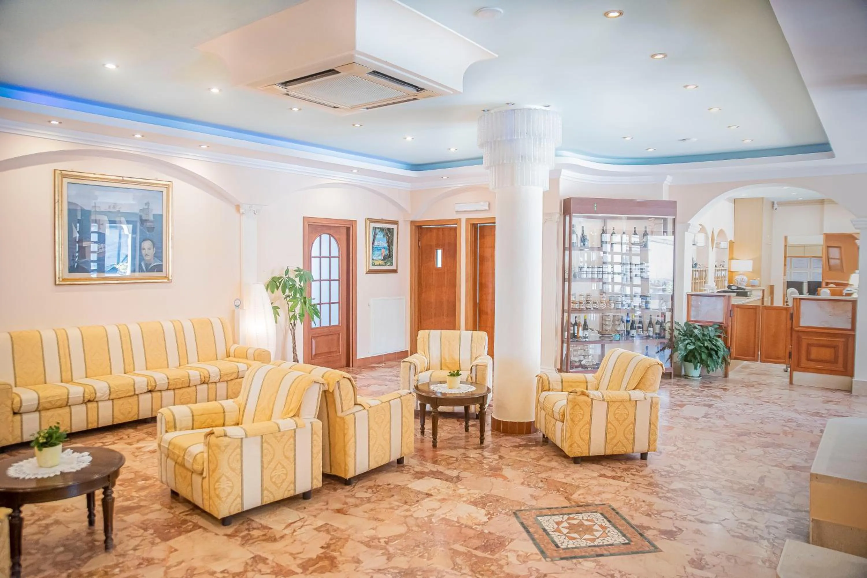 Lobby or reception in Hotel Le Tre Caravelle