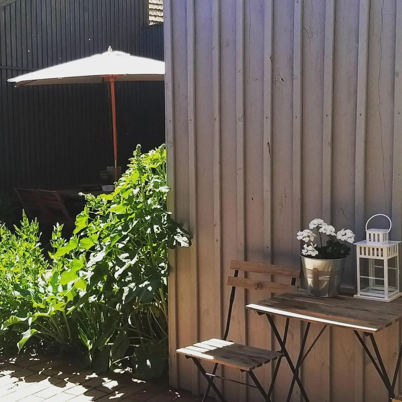 Patio in Gästehaus 22 am Klostergarten