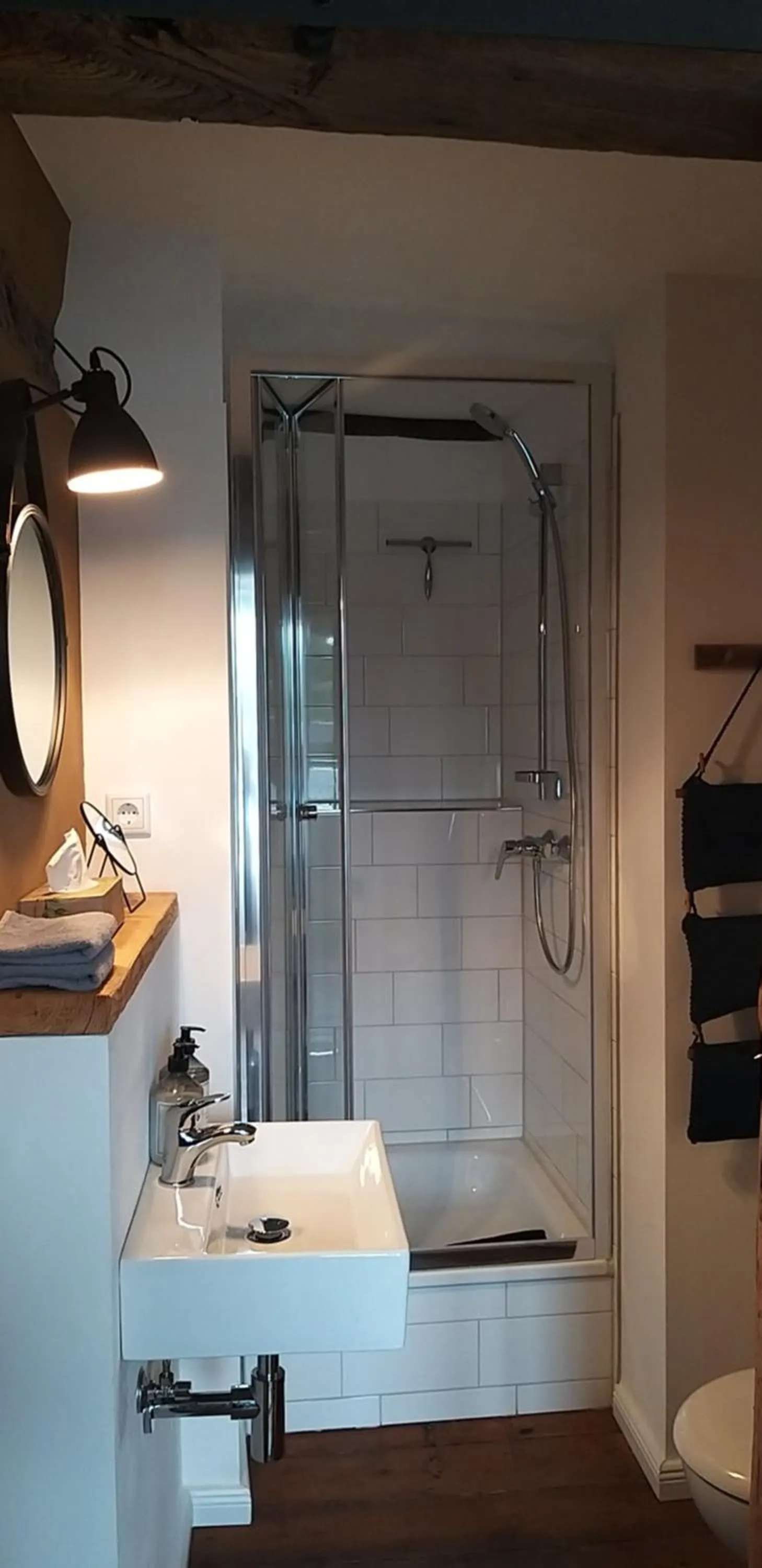 Shower in Gästehaus 22 am Klostergarten