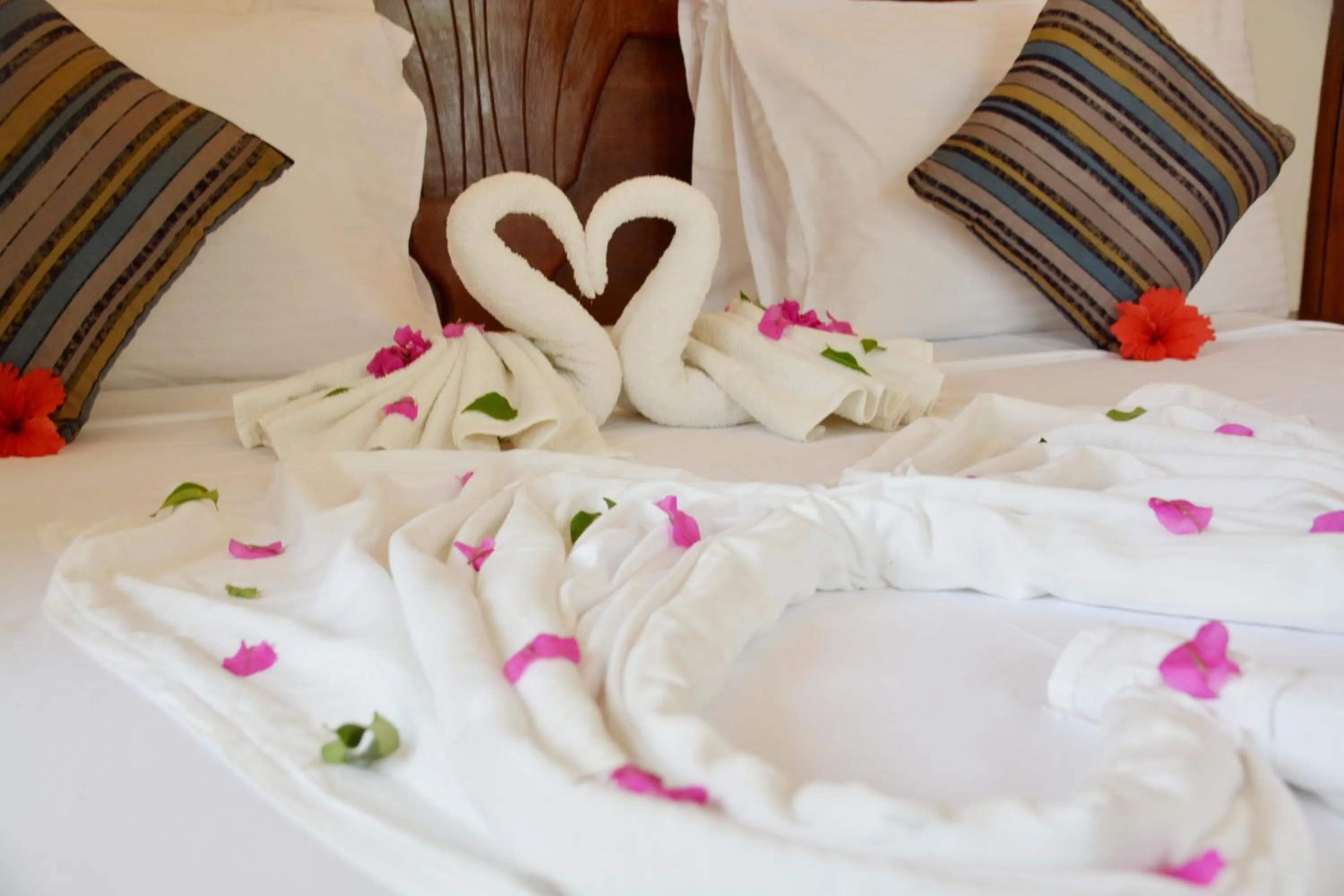 Bed in Zanzibar Bahari Villas