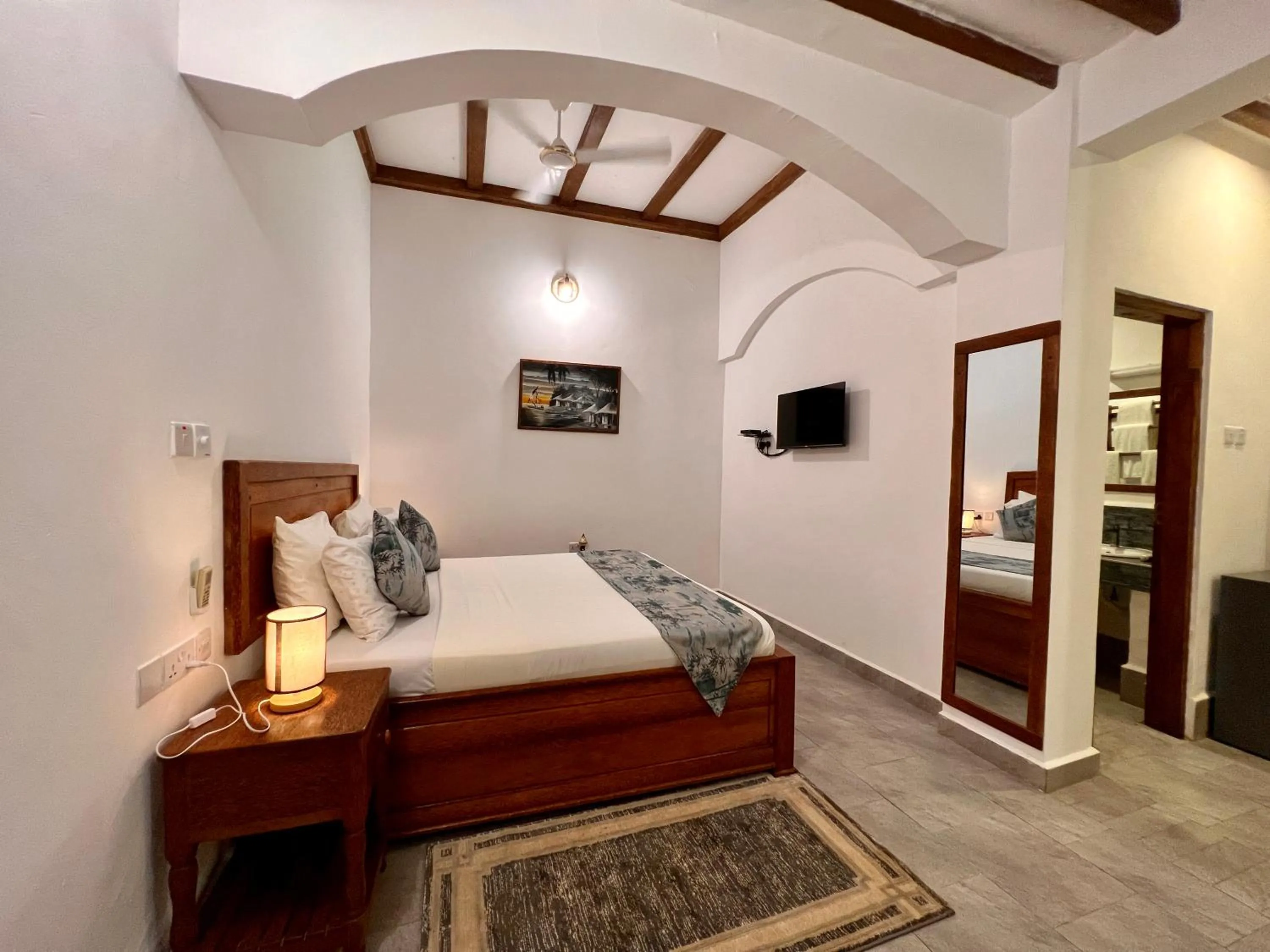 Bedroom, Bed in Zanzibar Bahari Villas