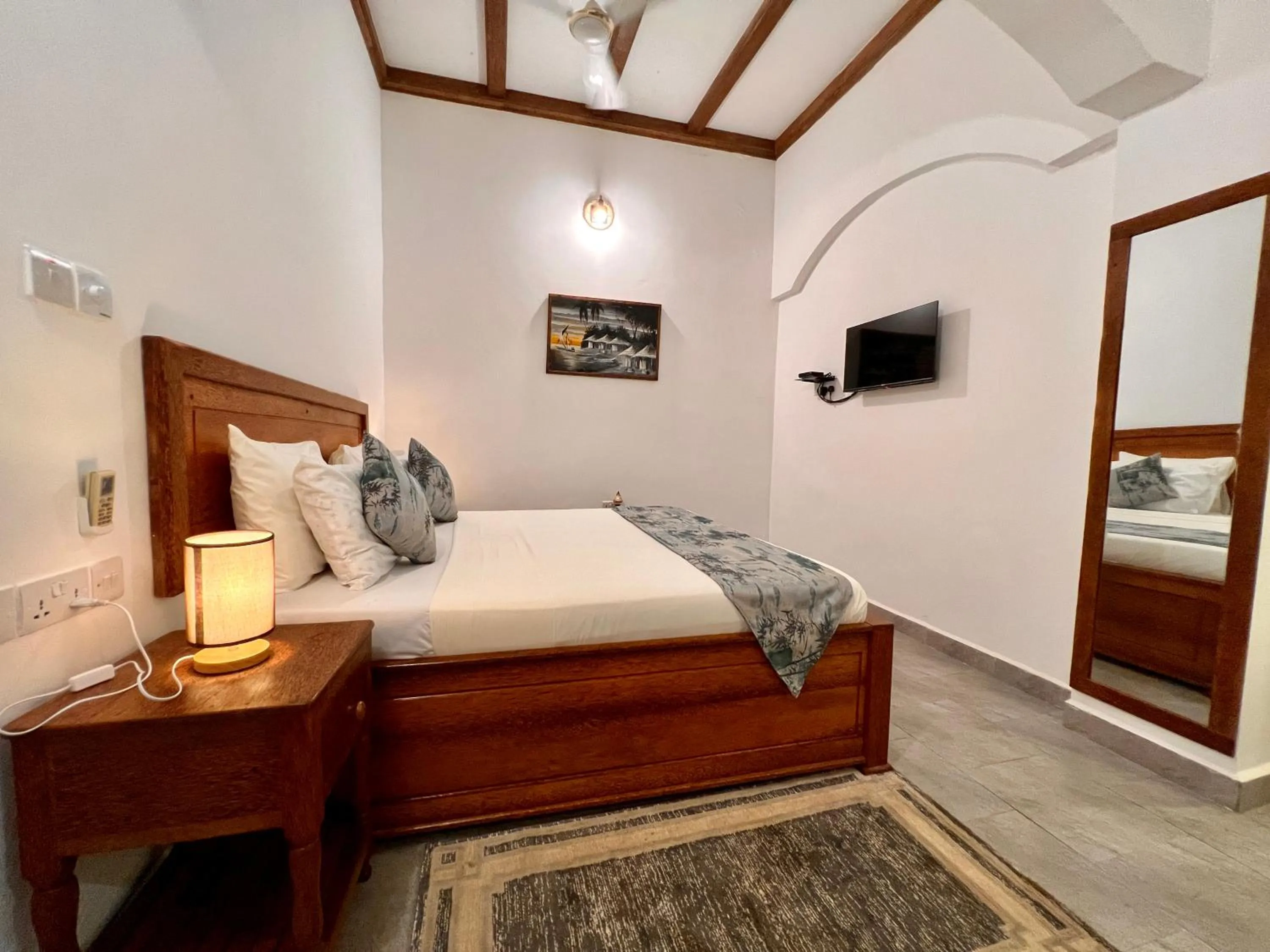 Bedroom, Bed in Zanzibar Bahari Villas