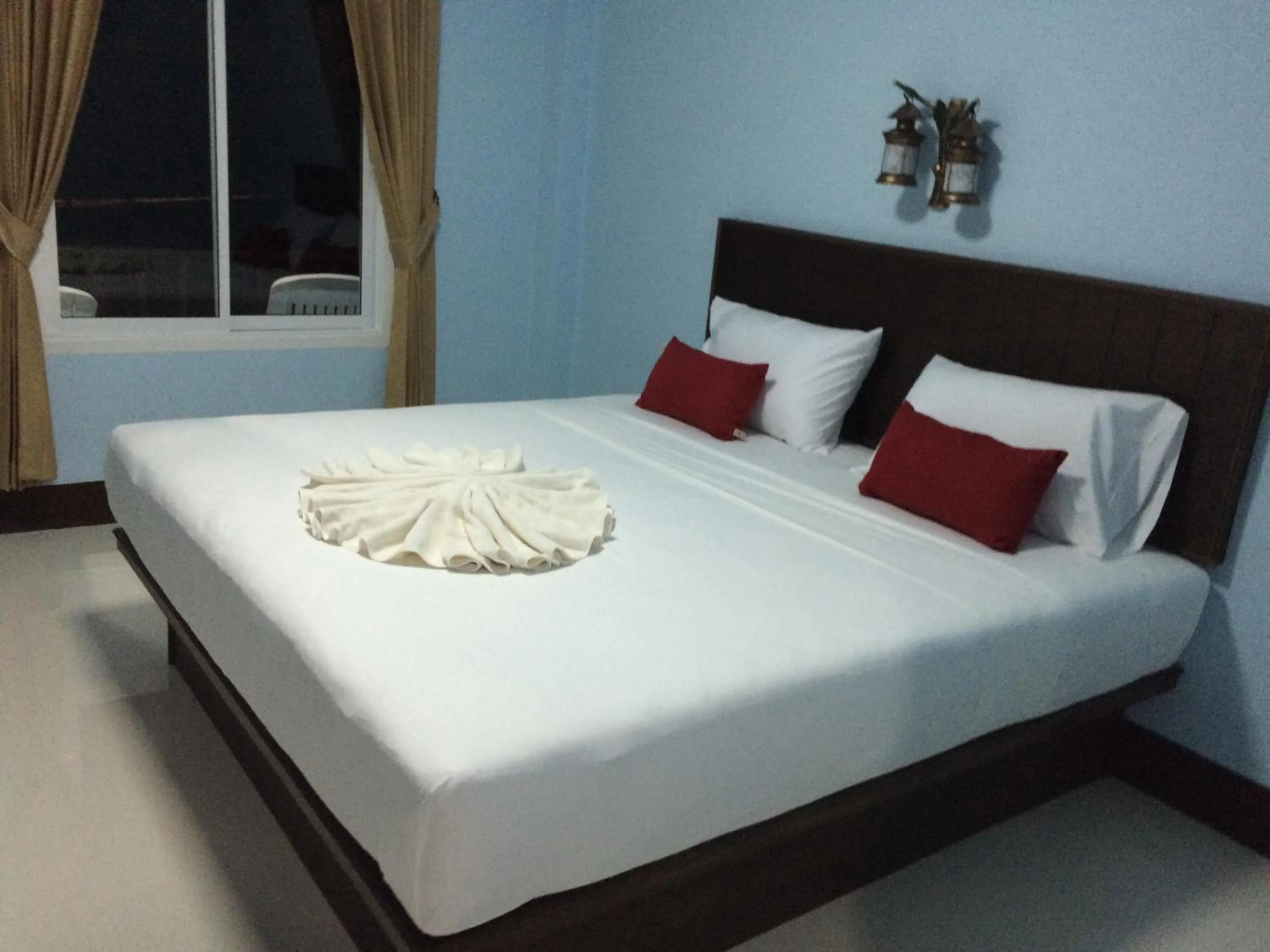 Property building, Bed in Zam Zam House