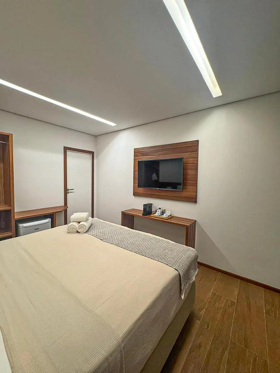 Bedroom, Bed in Pousada Malibu