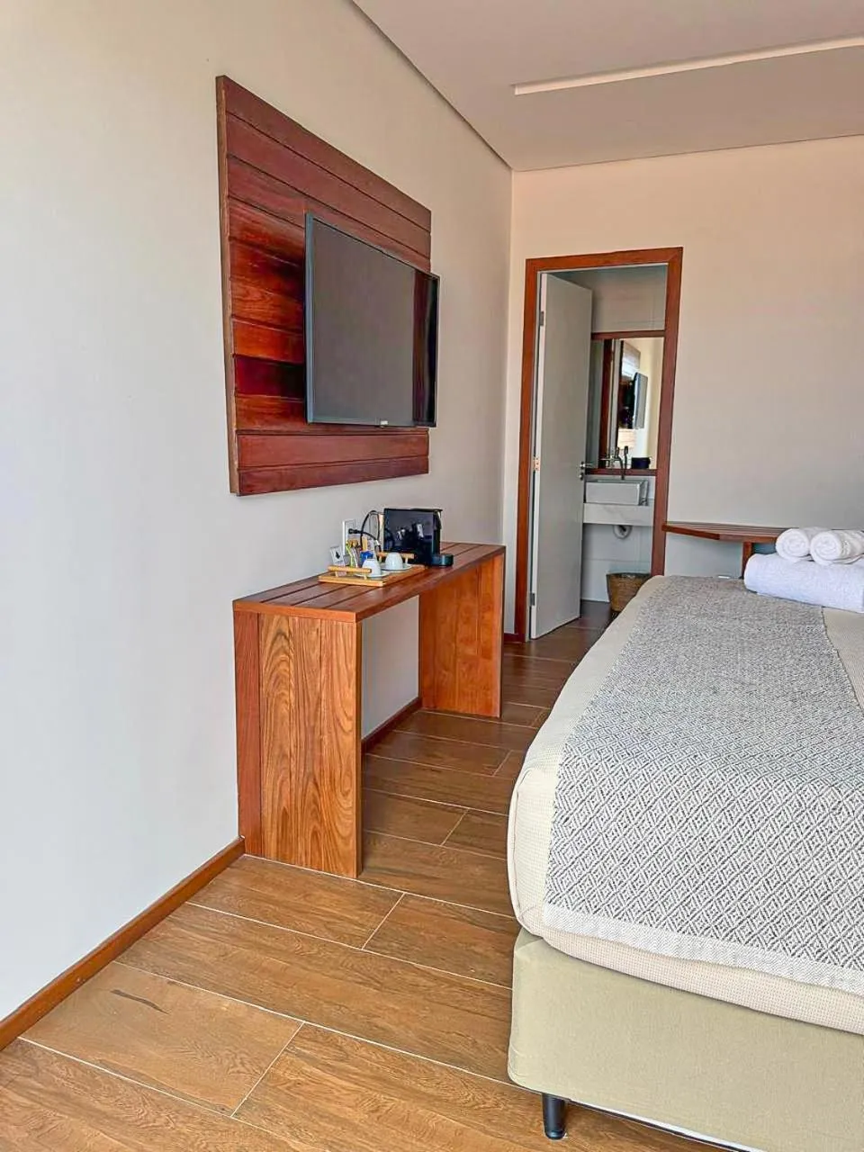 Bedroom, Bed in Pousada Malibu