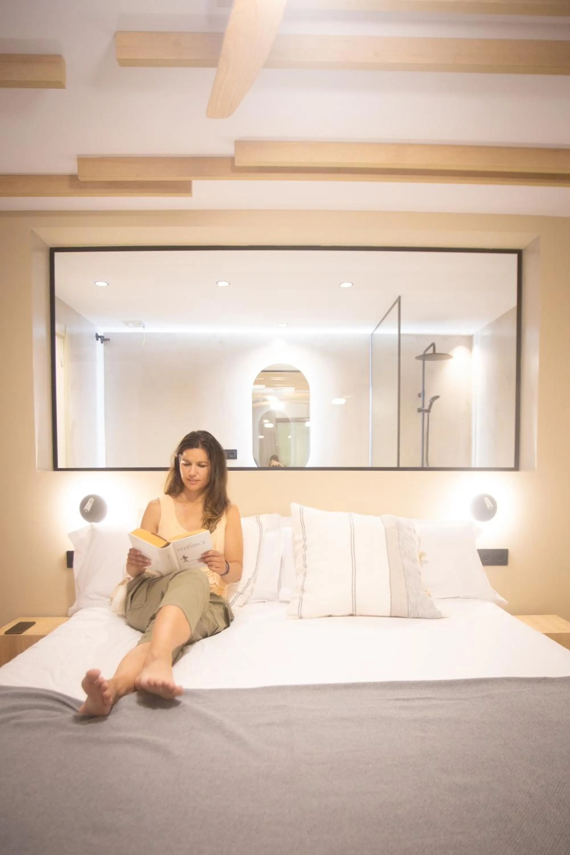 Bed in L'indret del Pedraforca Adults Only